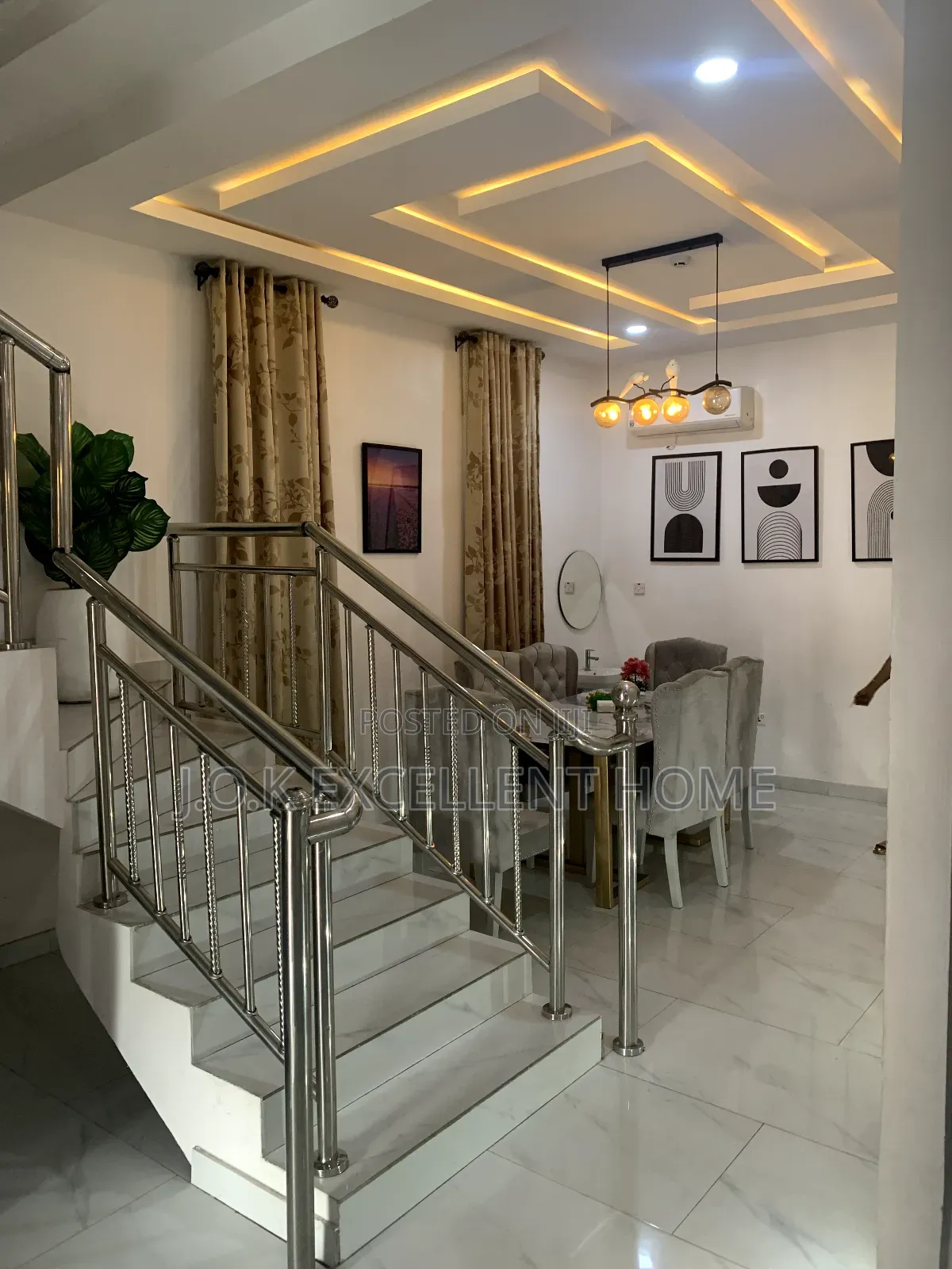 Furnished 5bdrm Duplex in Omole Phase 1 for sale