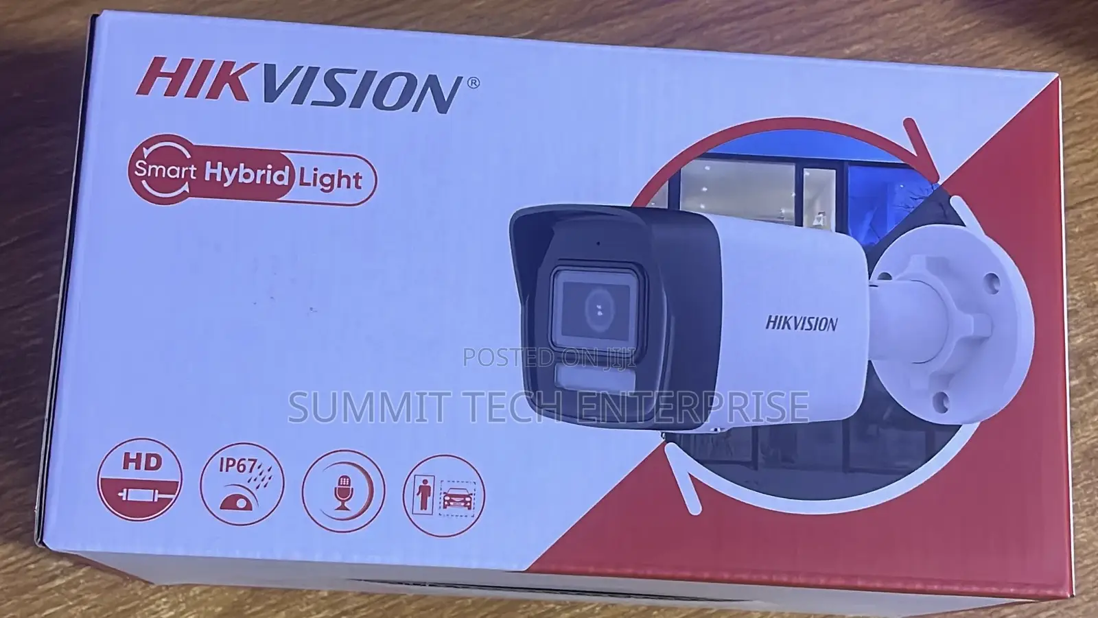 Hikvision 2mp Smart Hybrid Ip Bullet Camera
