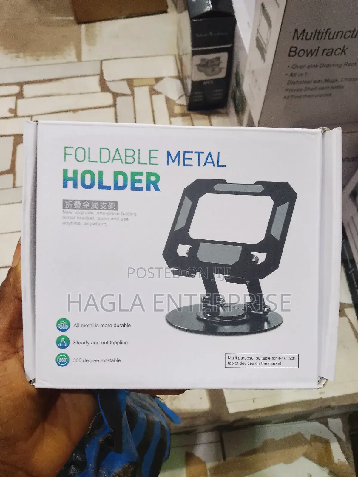 360 Swivet Tablet Holder Stand
