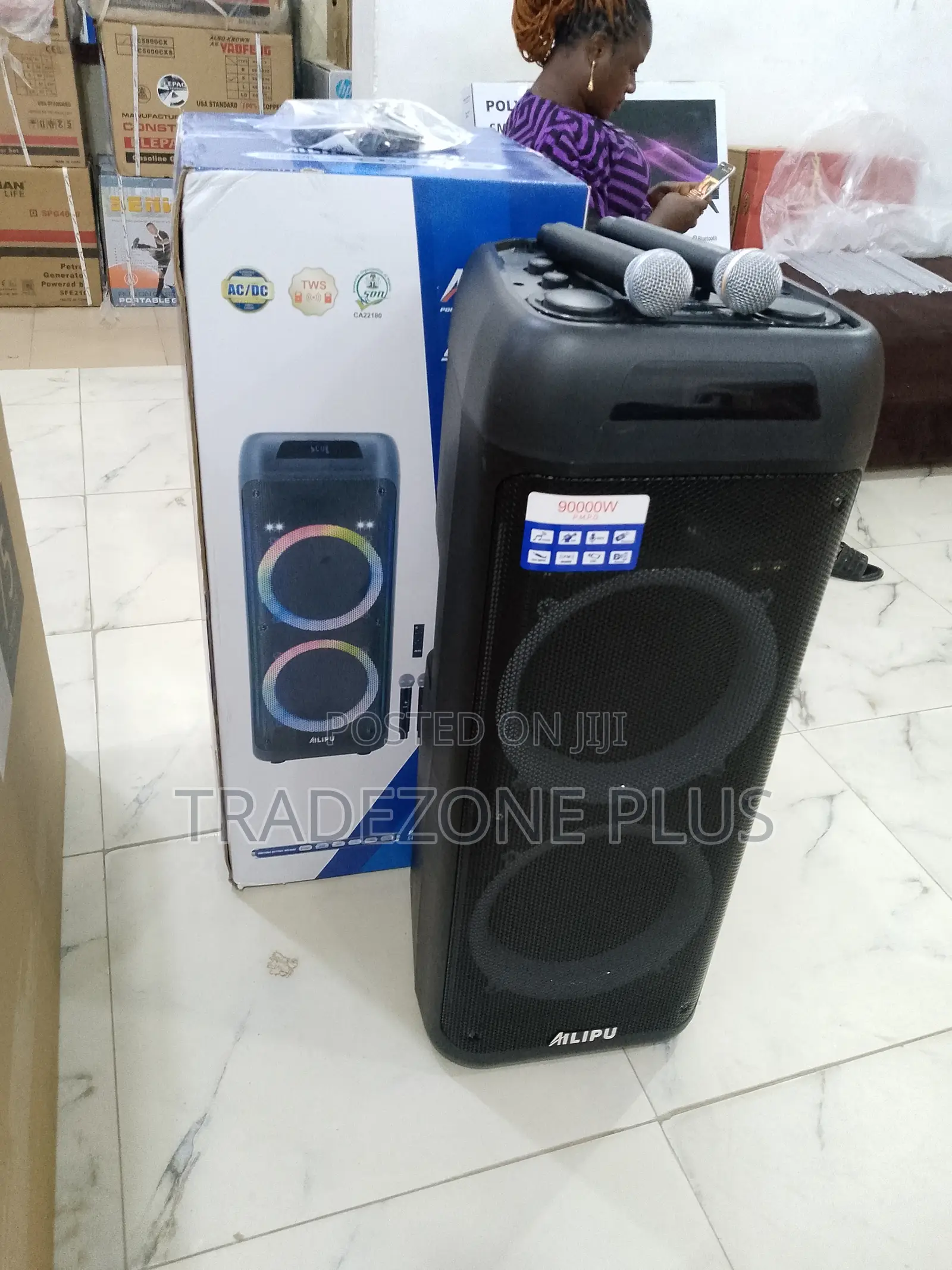 Ailipu 120w Bluetooth Sound Bar – Deep Bass Crystal Clear Audio
