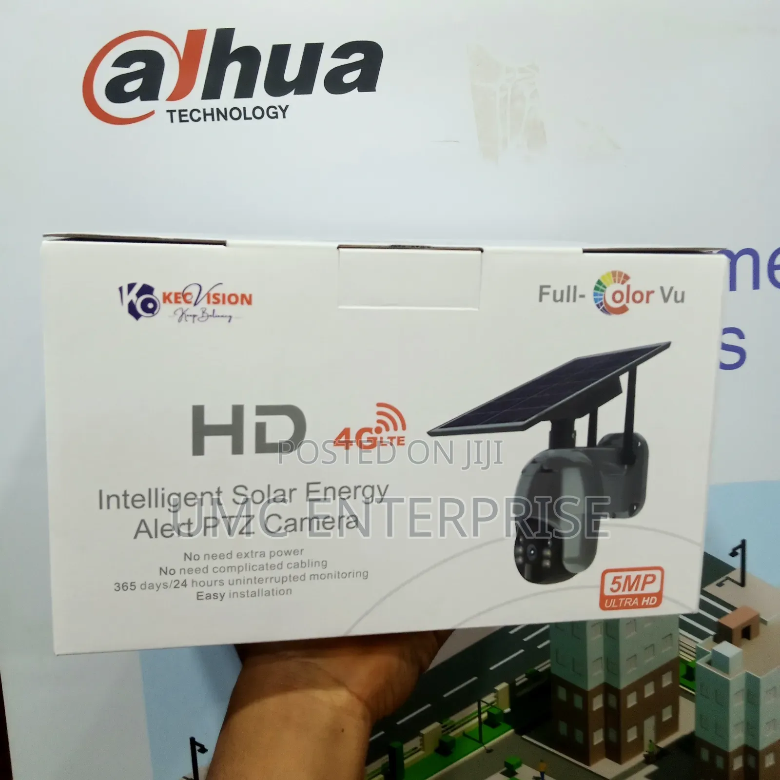 Ubox PTZ Solar Camera