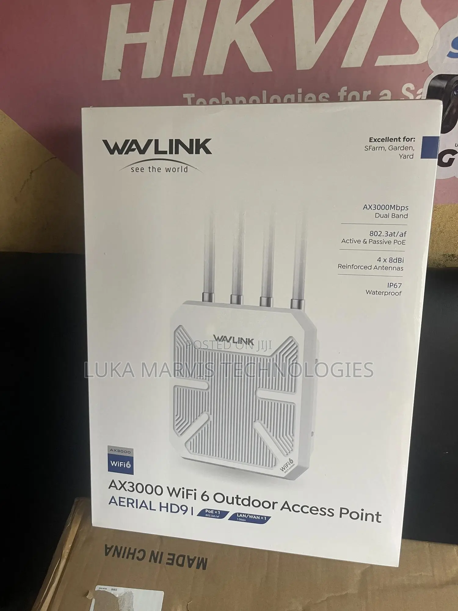 Wavlink Ax 3000 Wifi 6 Outdoor Ap