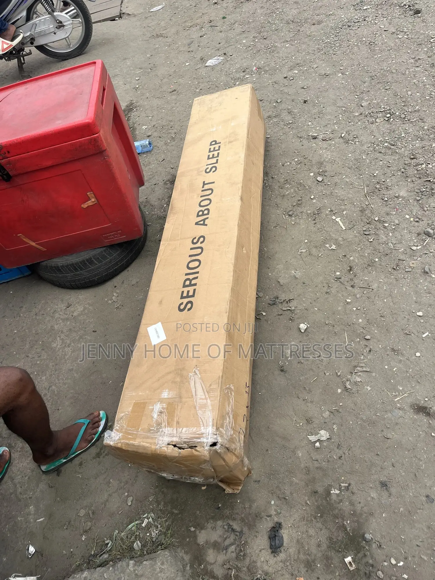 6 by 6 10inch Memory Foam Orthopedic Mattress