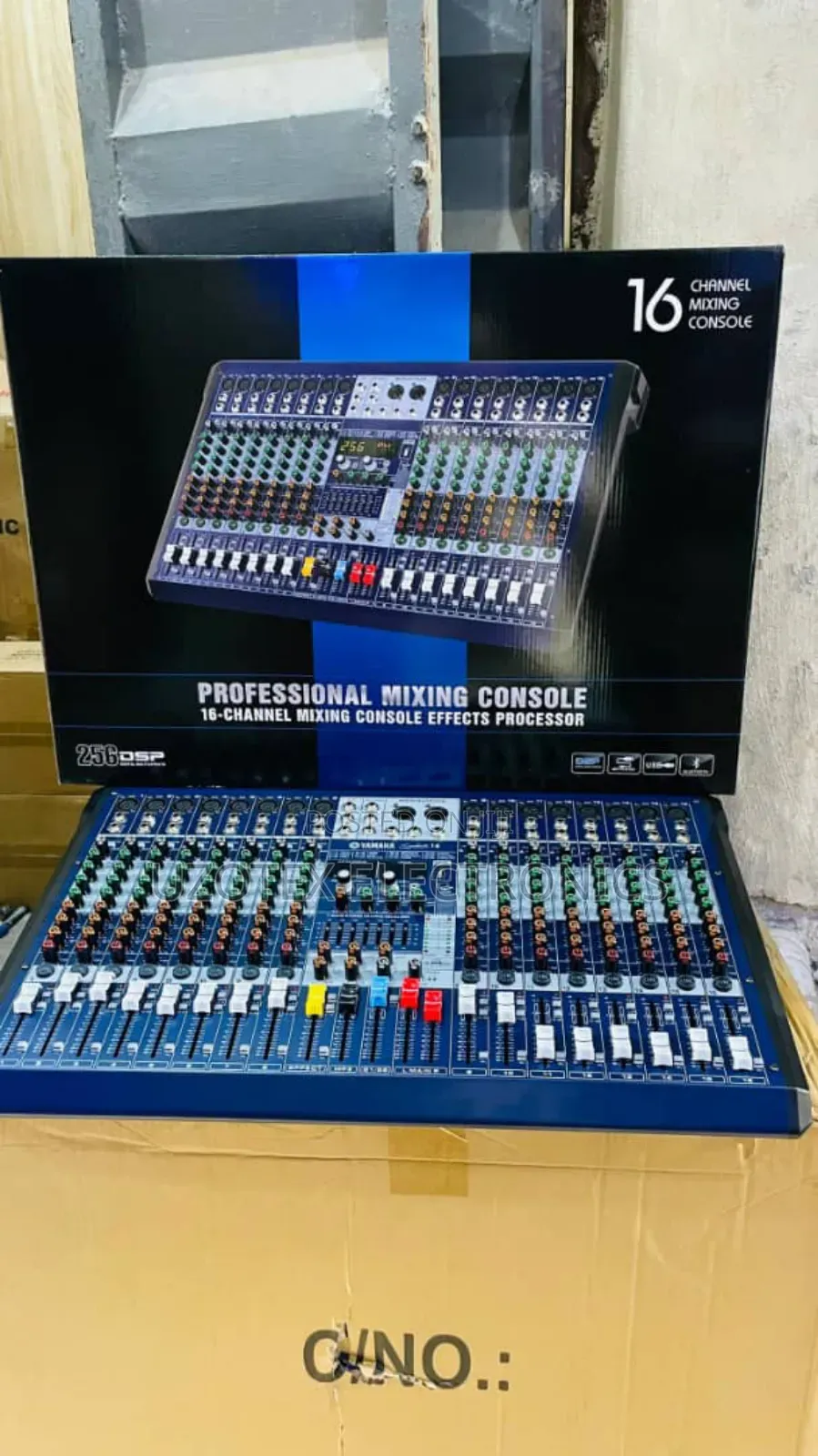 Yamaha 16channel Mixer Console With Bluetooth