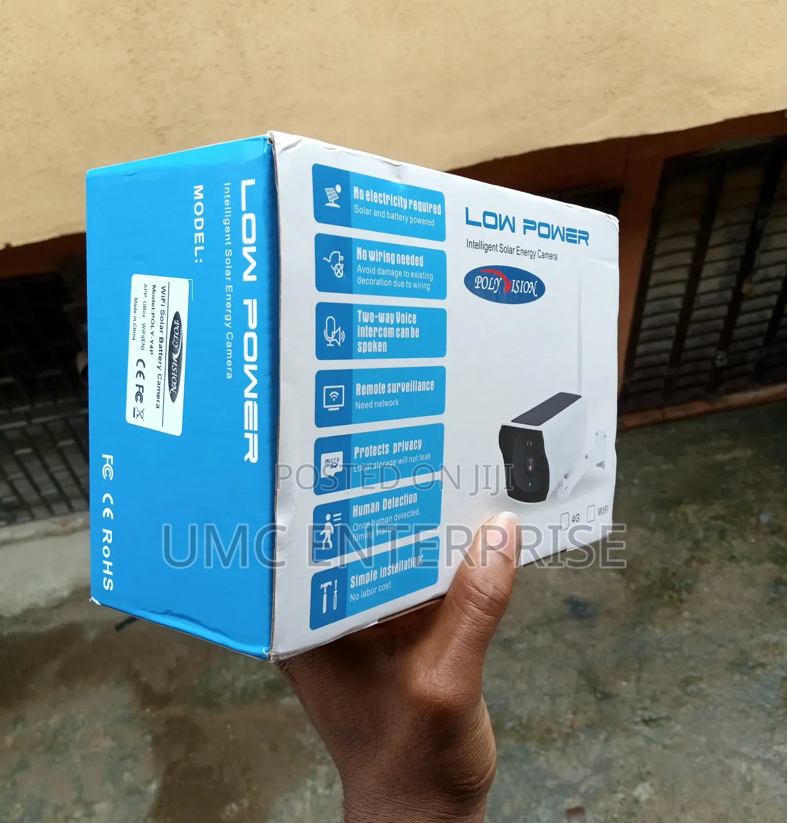 Low Power Intelligent Solar Camera