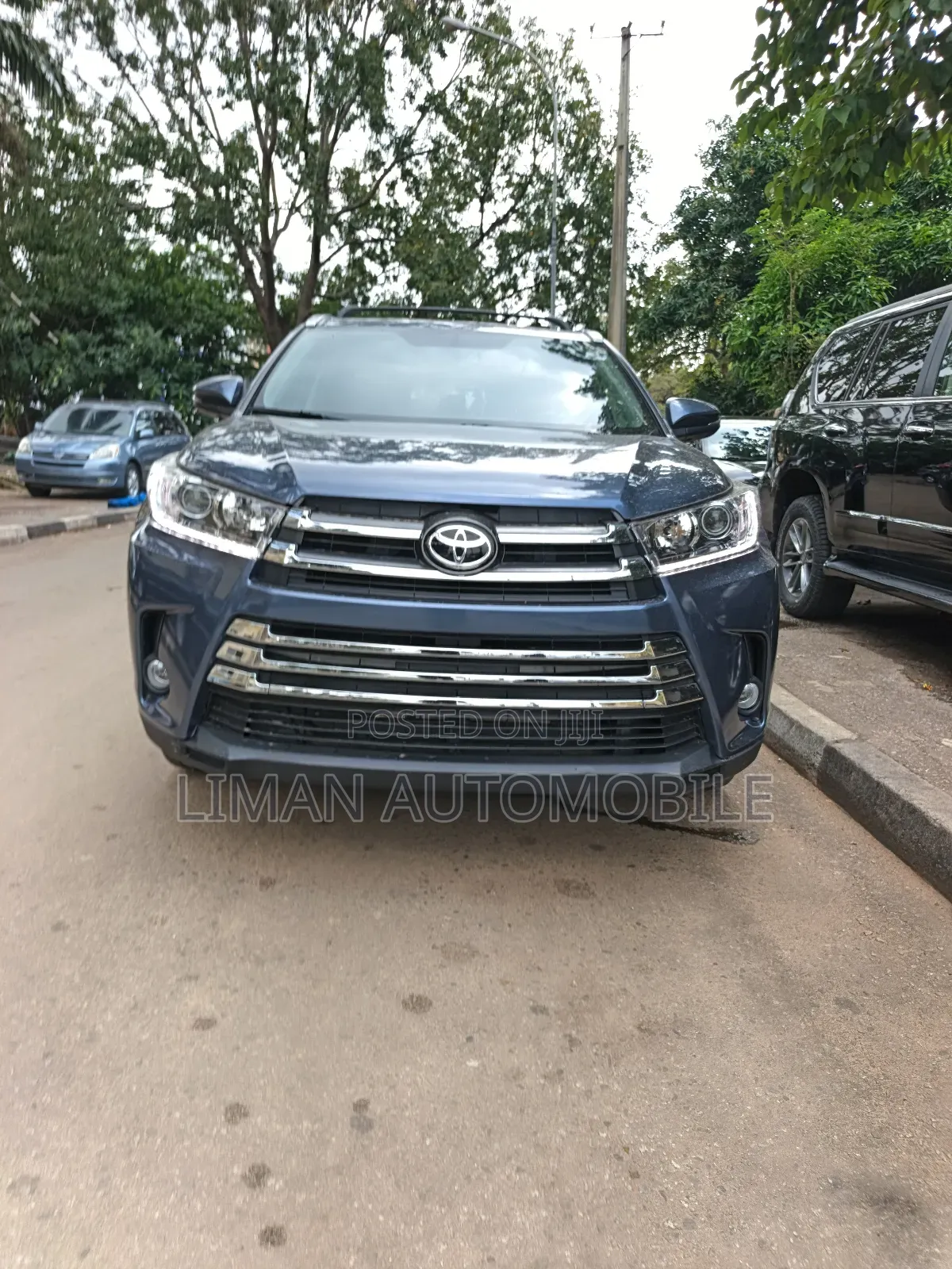 Toyota Highlander Limited 4x4 V6 (3.5L 6cyl 8A) 2018 Blue