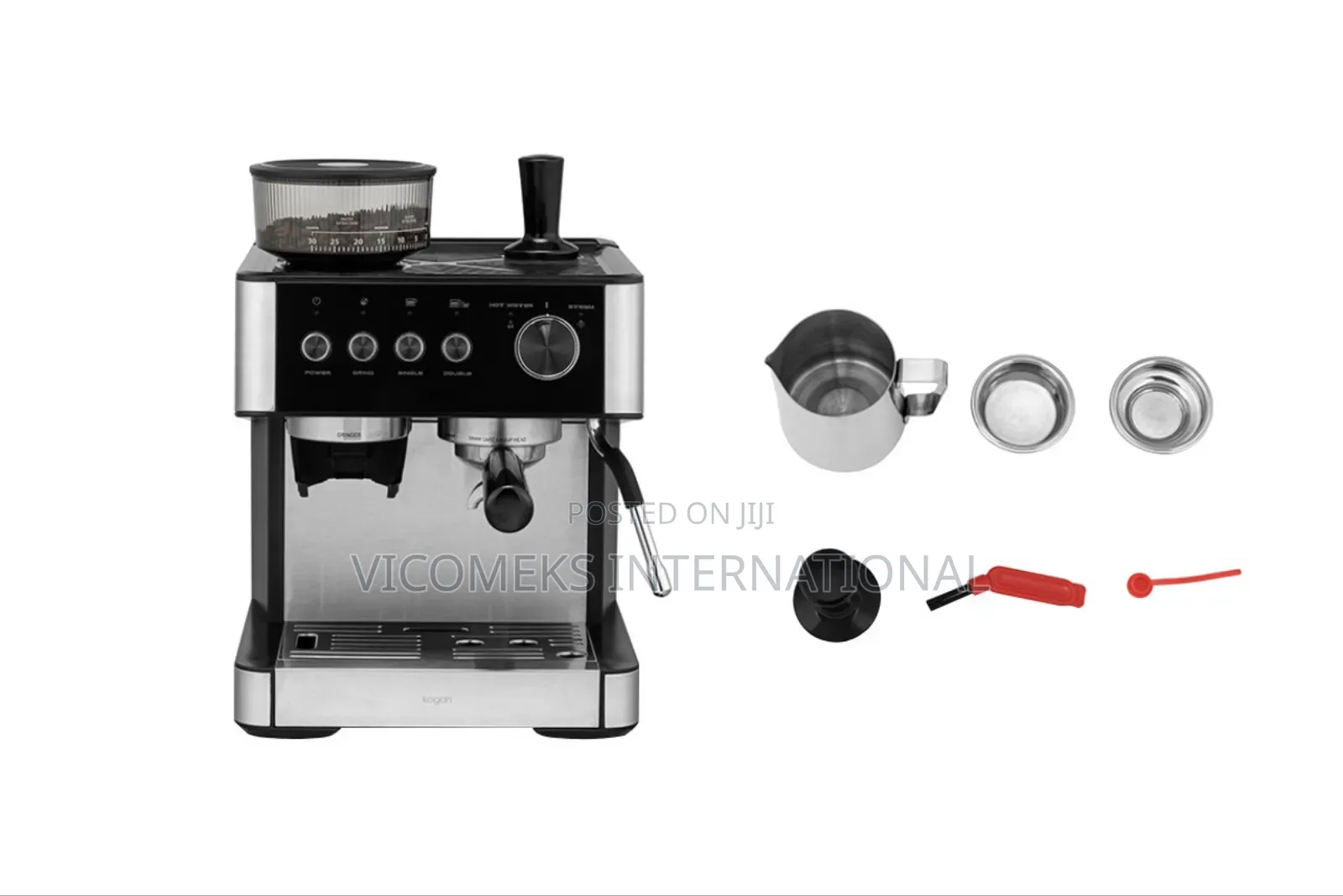 Kogan Espresso Barista Coffee Machine With Grinder -