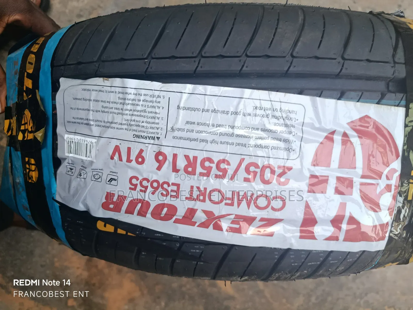 205/55r16 Zextour Tire