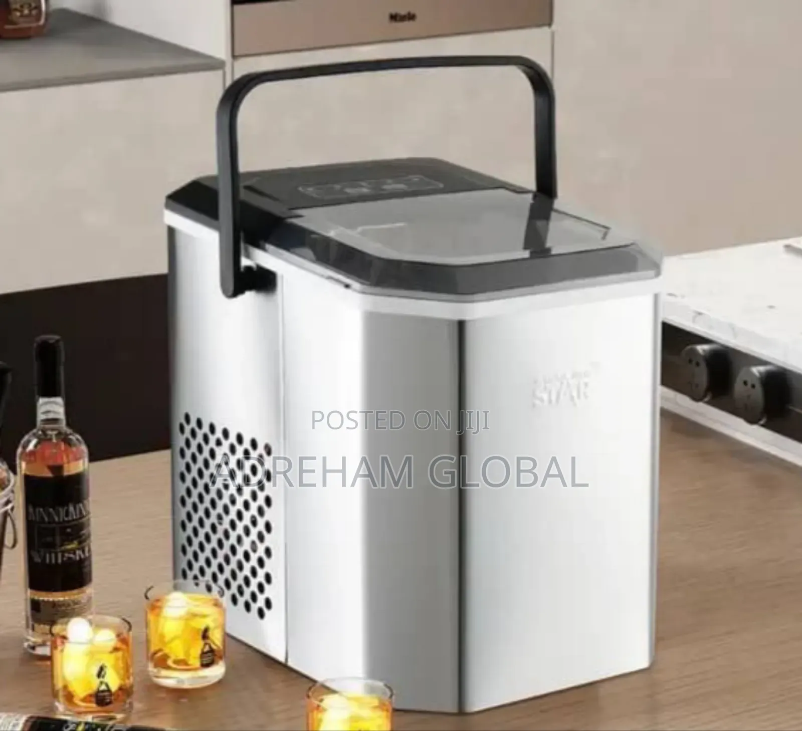 Sokany Electric Ice Block Maker Machine Stainless Body.