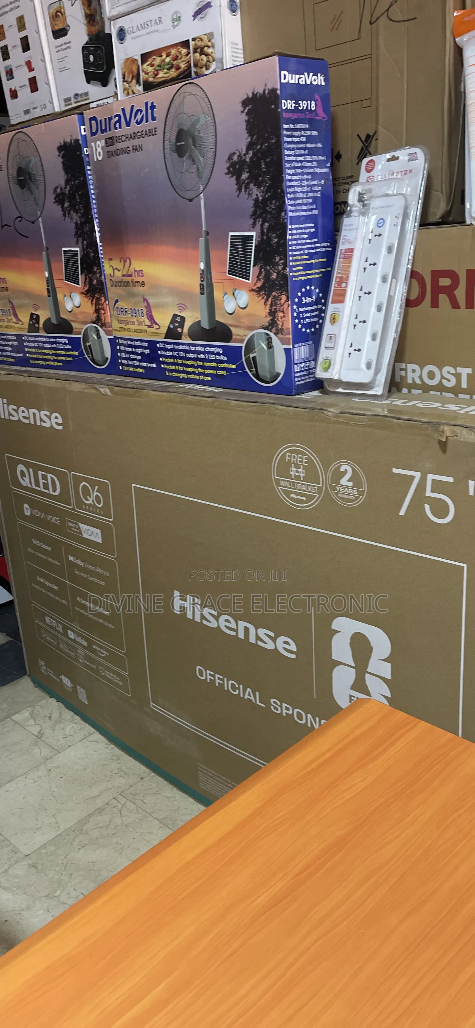 75 Inches Brand New Hisense Qled Television /Q6 Series