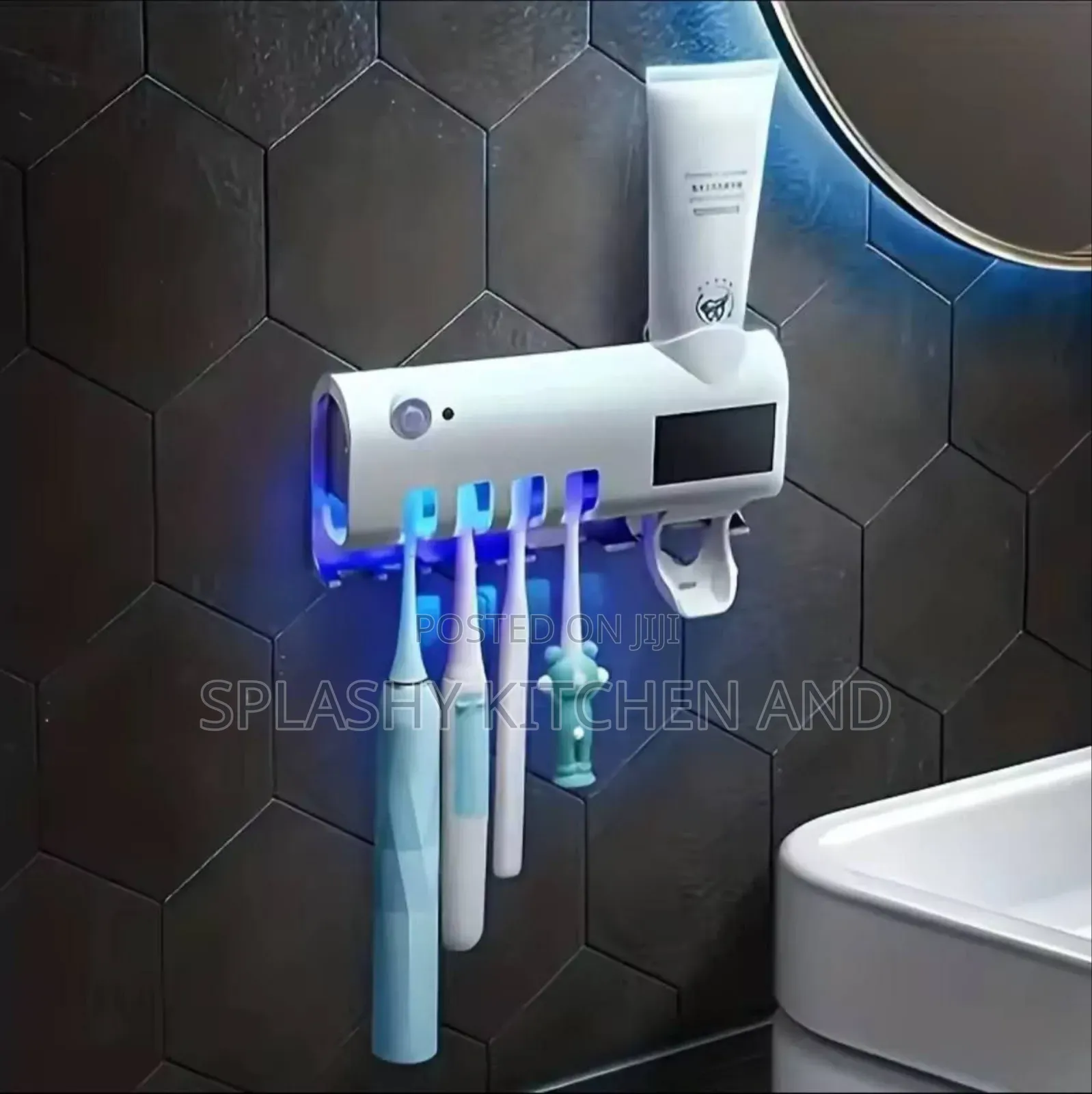 Automatic Toothpaste Dispenser Toothbrush Uv Sterilizer
