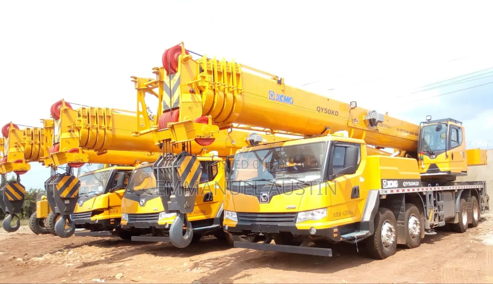 50 Tons Crane Available for Sale in Sagamu Ogun State