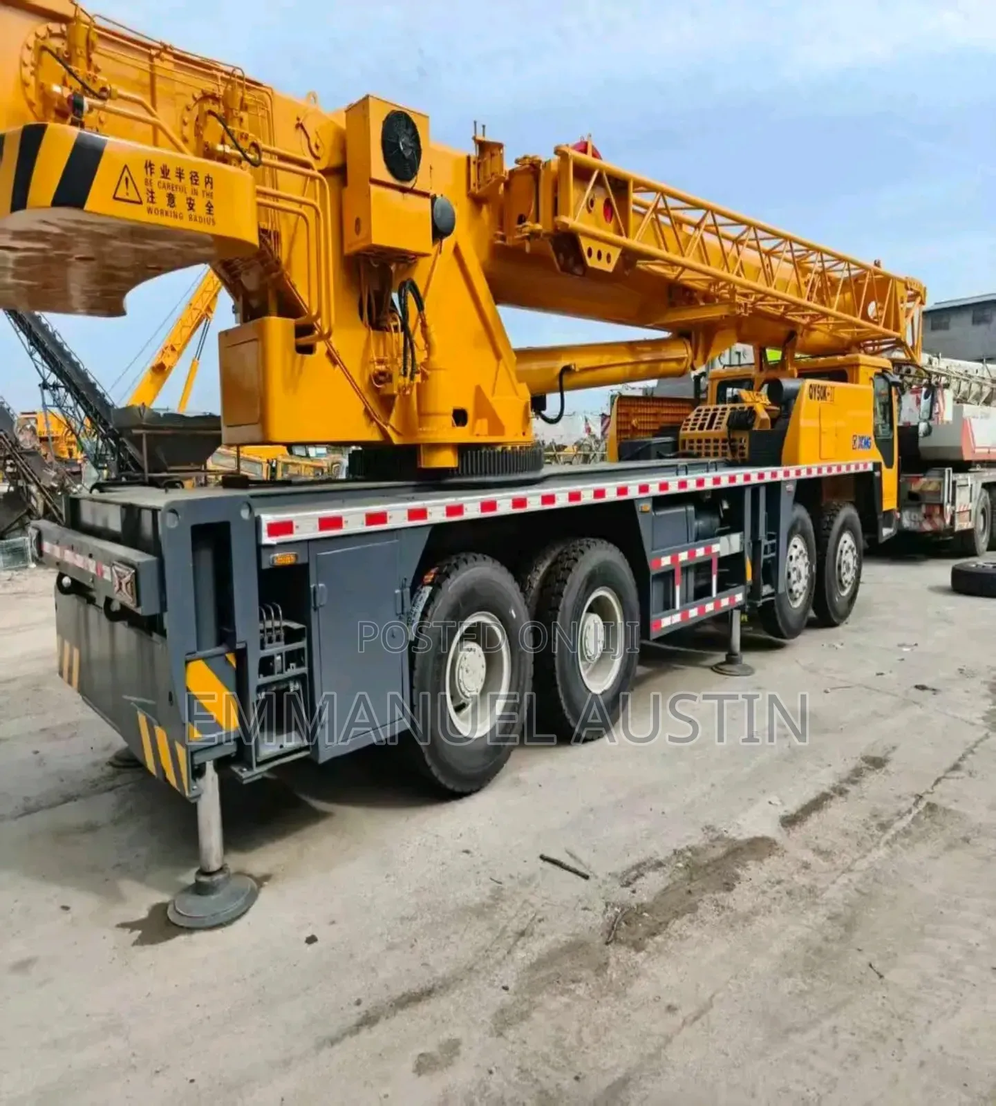 50 Tons Crane Available for Sale in Sagamu Ogun State
