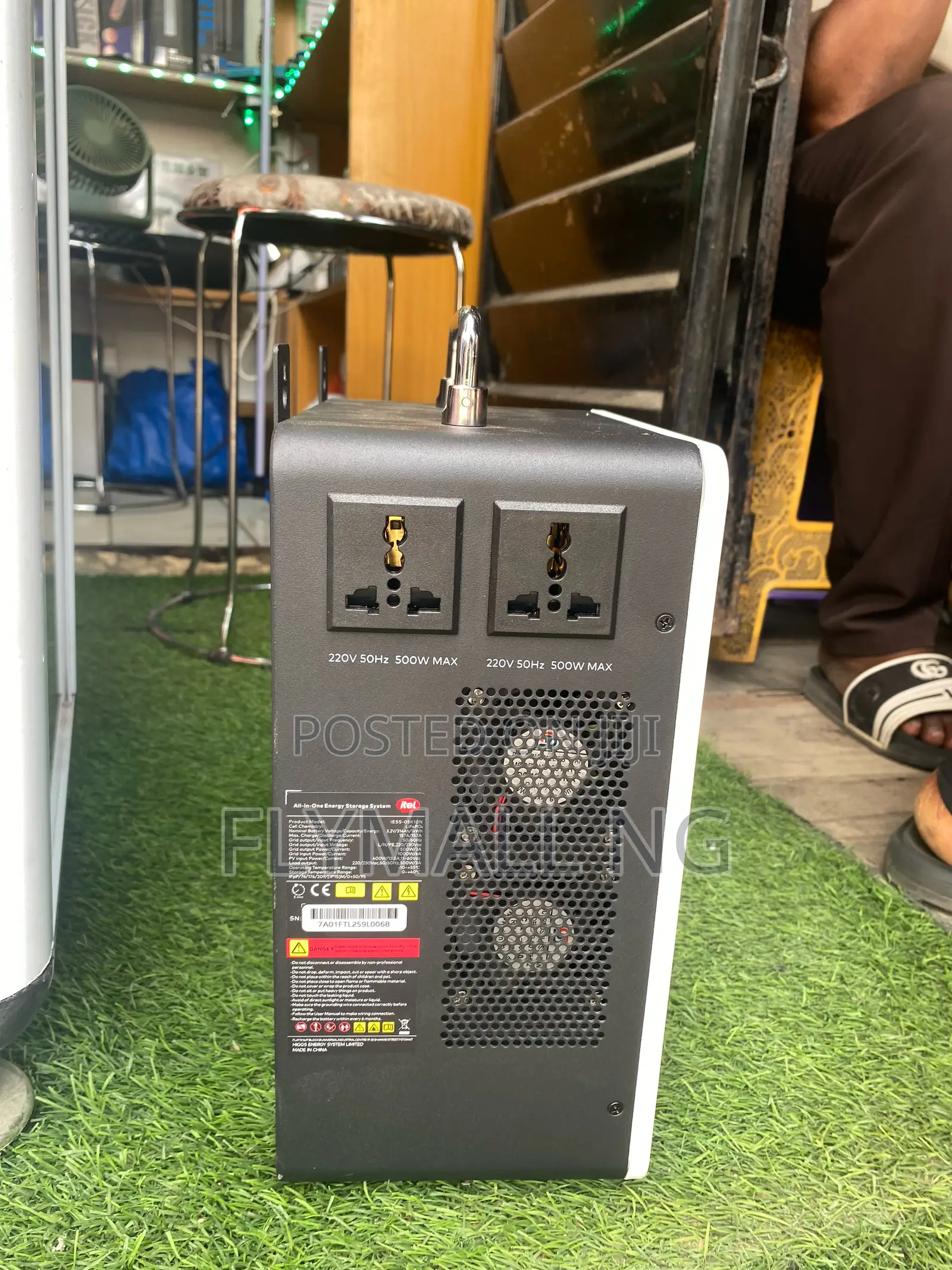 Itel 500w 1kwh Solar Generator Power Station 1000wh Lithium Battery