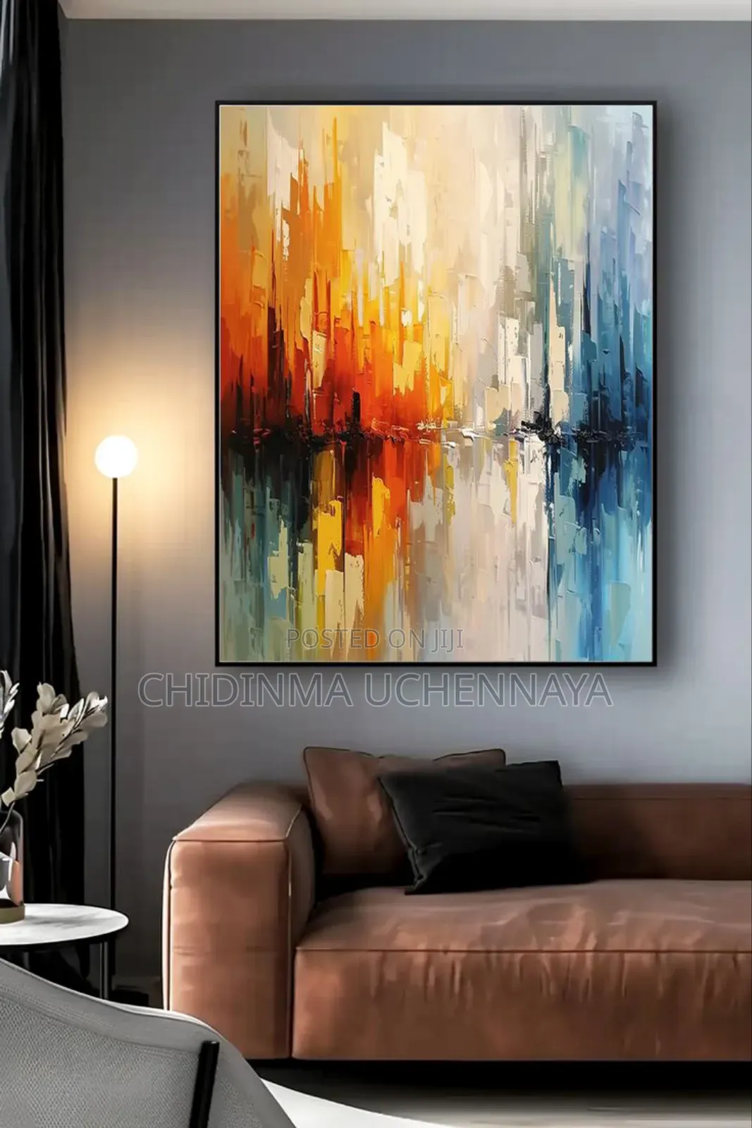 Abstract Texture Art Canvas Printing