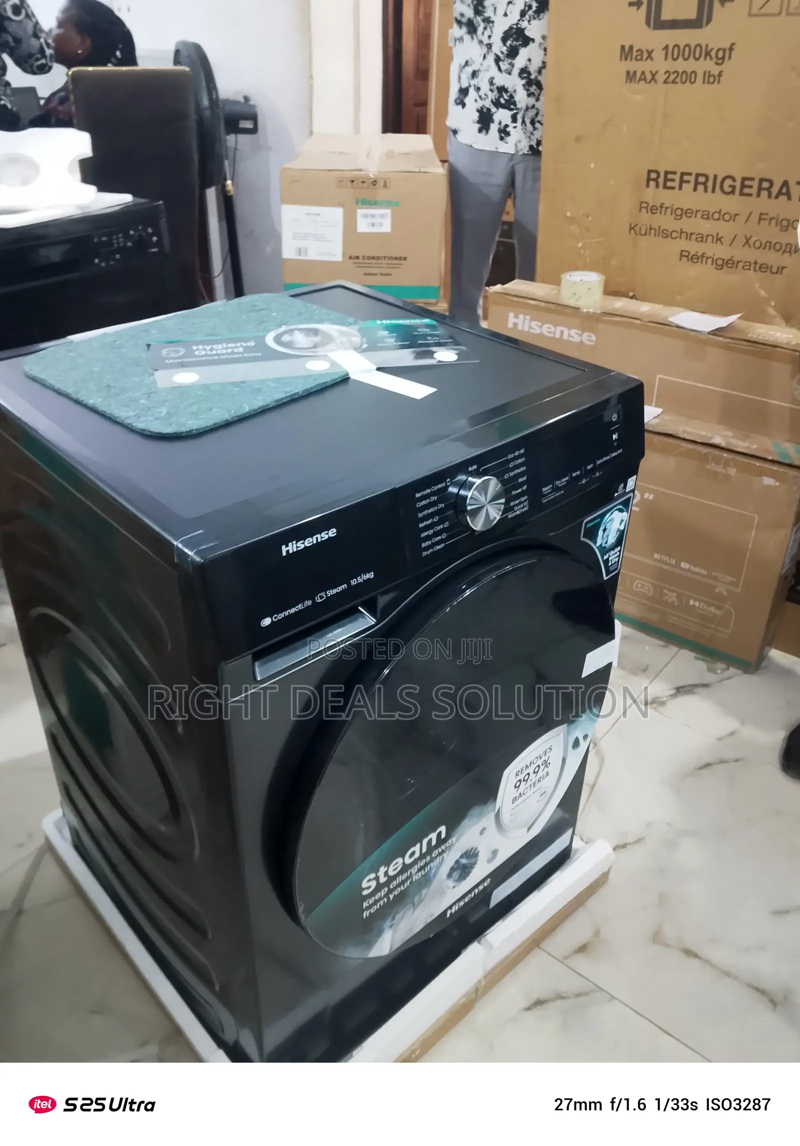 Hisense Series 5 Wash Dry – 10.5kg Capacity With Allergy Care Mode