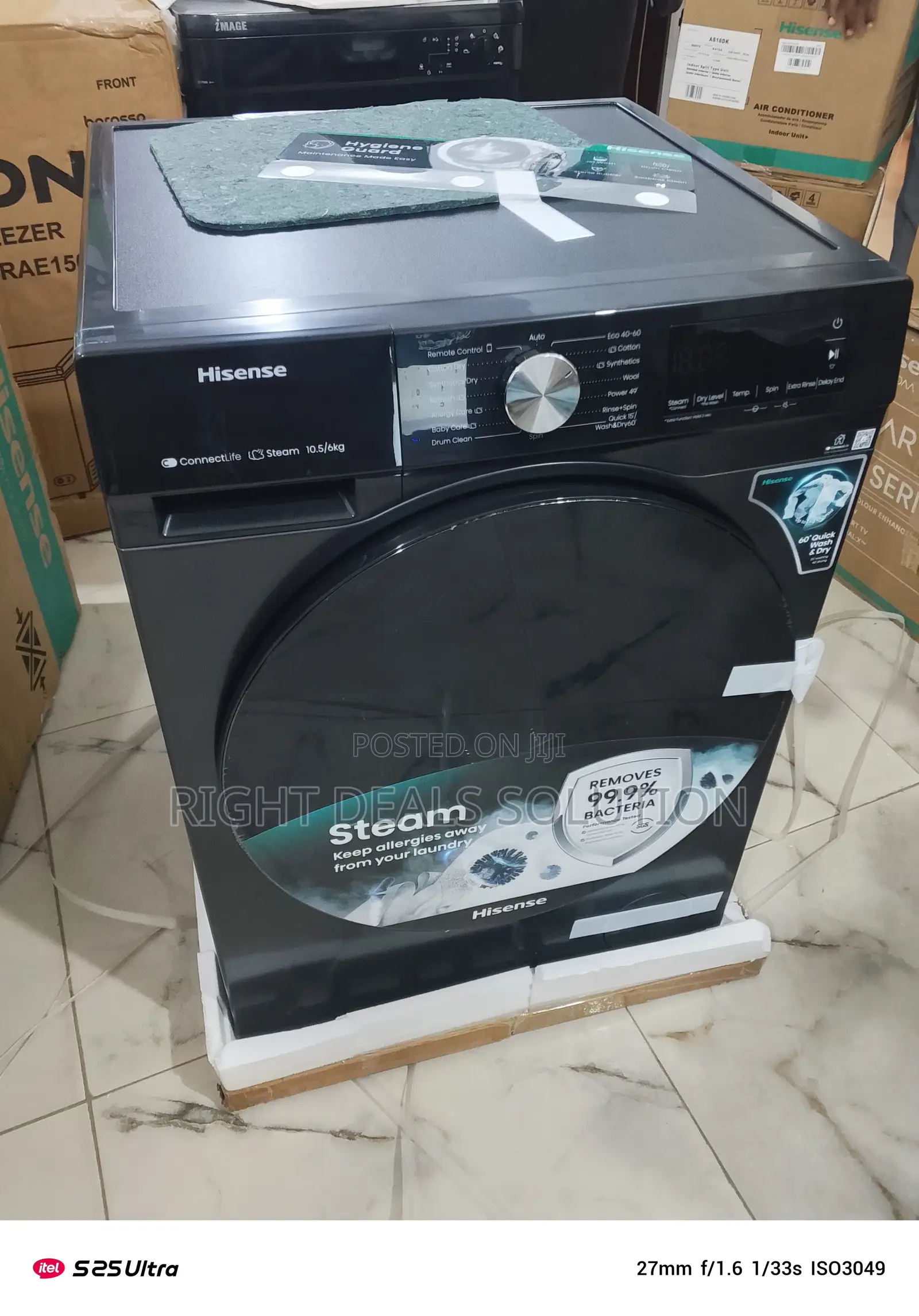 Hisense Series 5 Wash Dry – 10.5kg Capacity With Allergy Care Mode