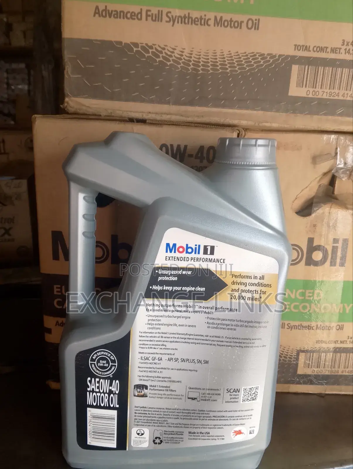 Genuine 0w-40 Mobil 1 5l.