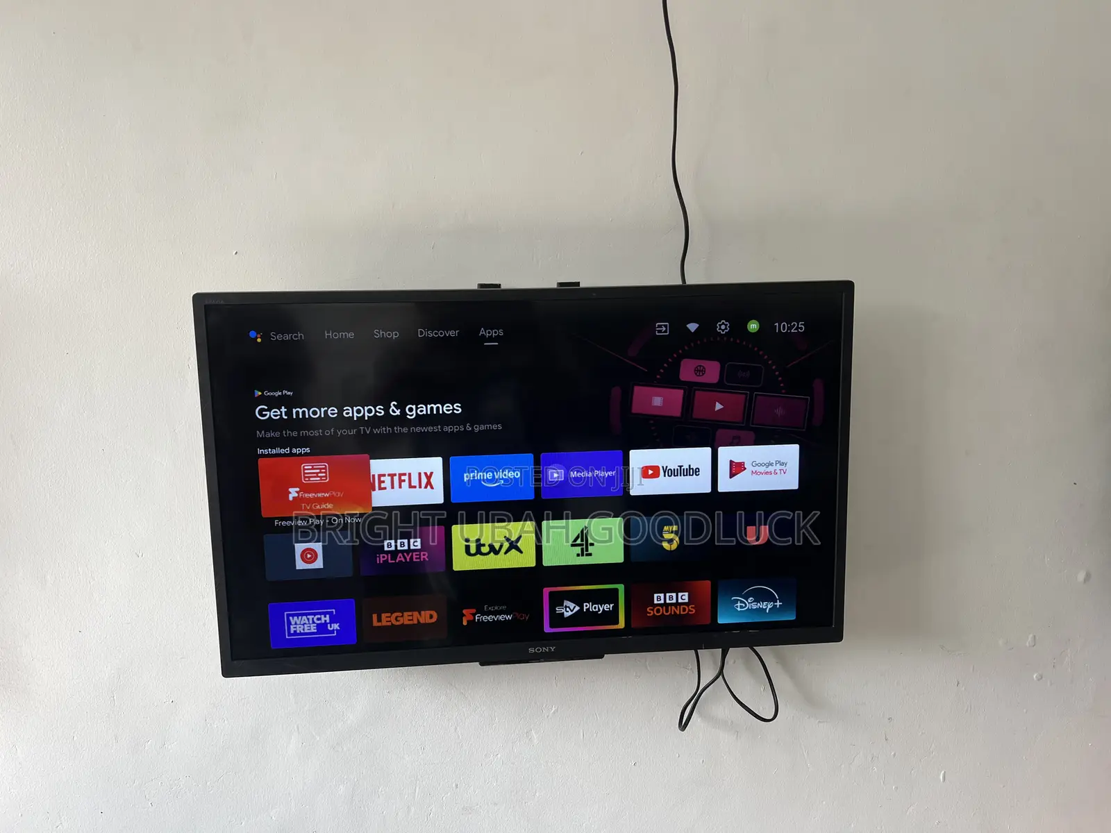 Sony 32 Inches Android Smart Tv With Bluetooth Free Netflix Acct Googl