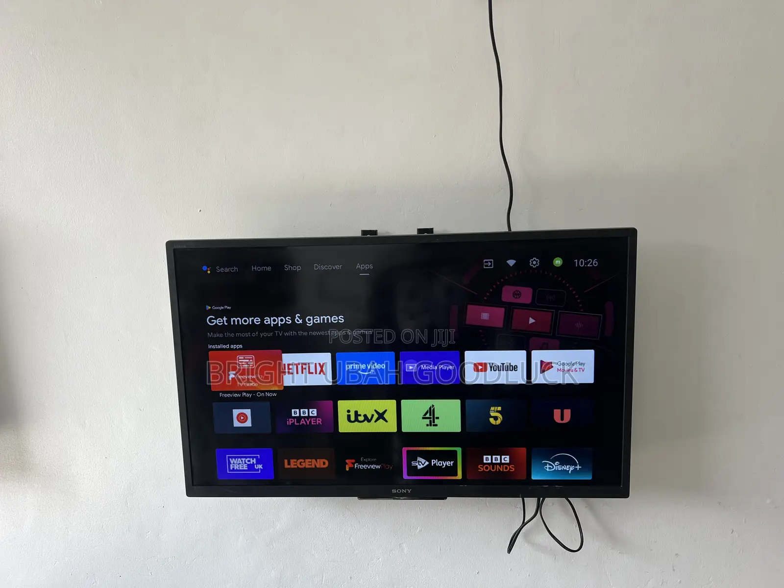 Sony 32 Inches Android Smart Tv With Bluetooth Free Netflix Acct Googl