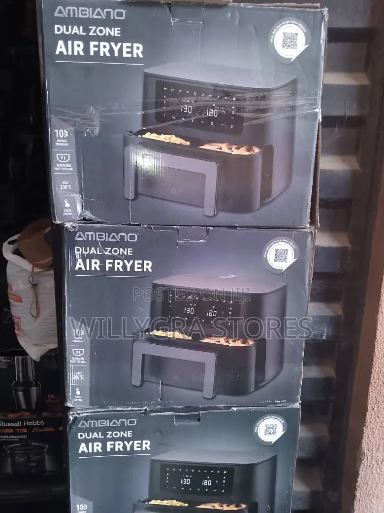 Ambiano Dual Zone Air Fryer 9l