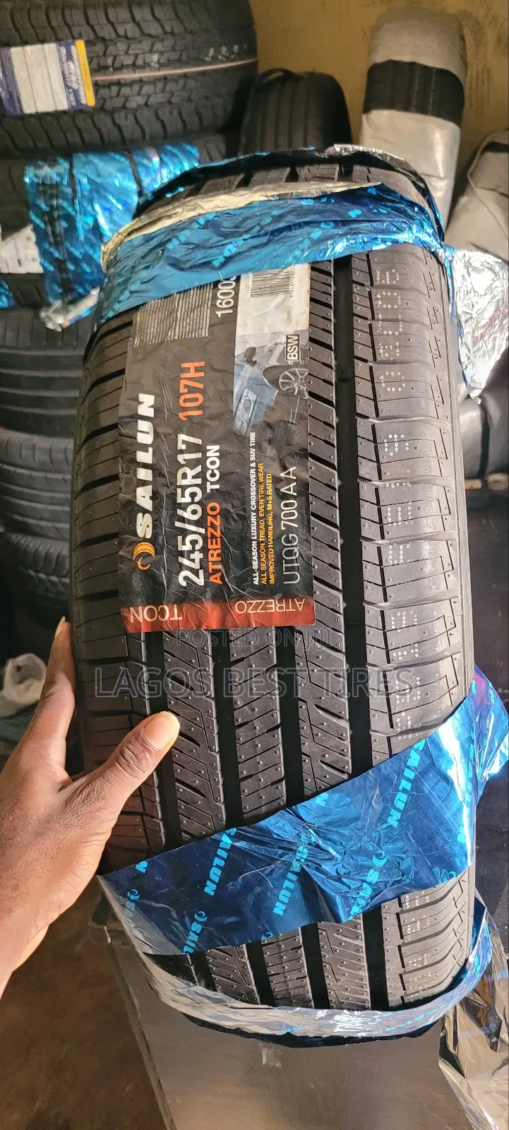 Sailun Atrezzo Tcon All-Season – 245/65r17 107h With18months Warranty