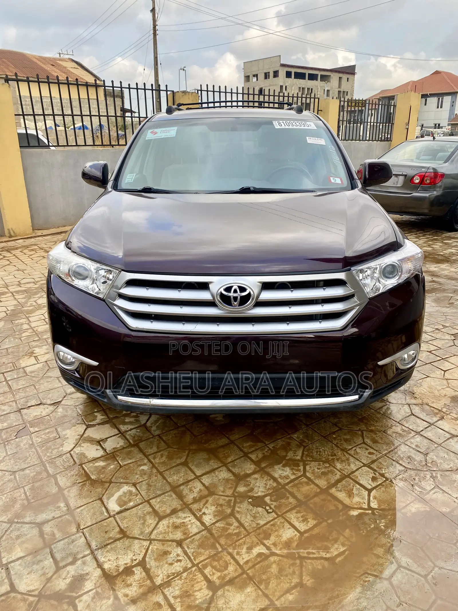 Toyota Highlander Limited 3.5L 2WD 2013 Brown