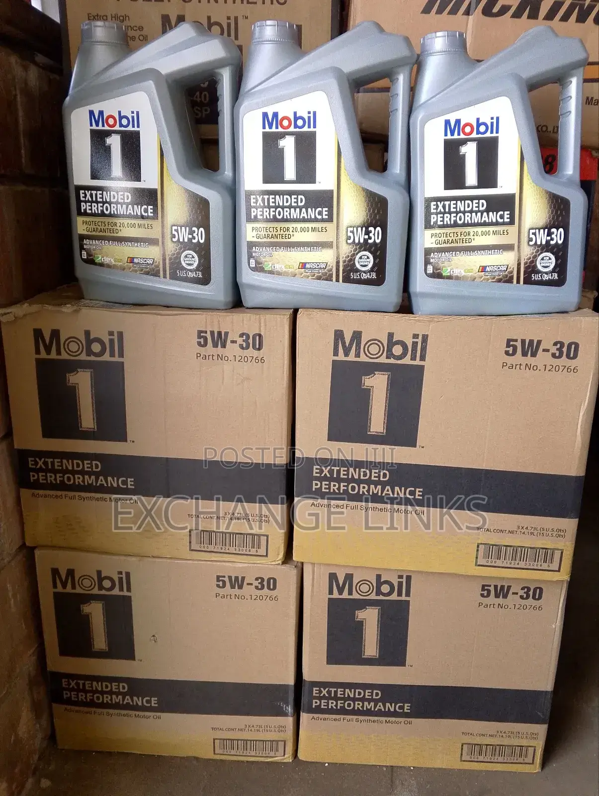 Mobil 1 5w/30 5l Advanced Full Synthetic Original