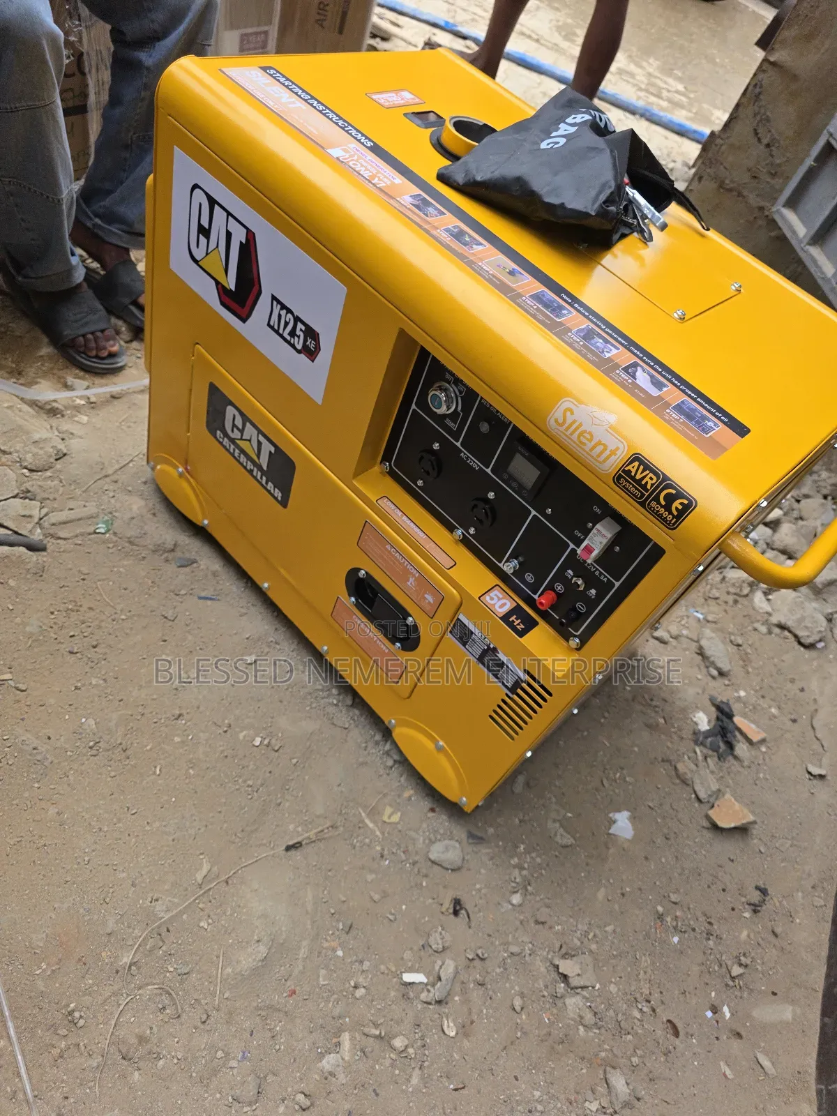 [Come I Have Cat Diesel Soundproof Gen 10.5kva 100%Copper Coil]