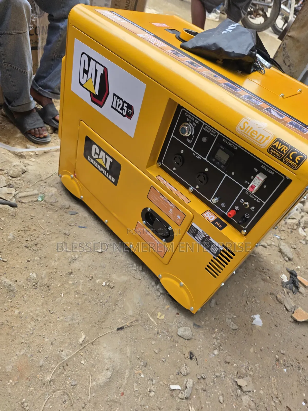 [Come I Have Cat Diesel Soundproof Gen 10.5kva 100%Copper Coil]