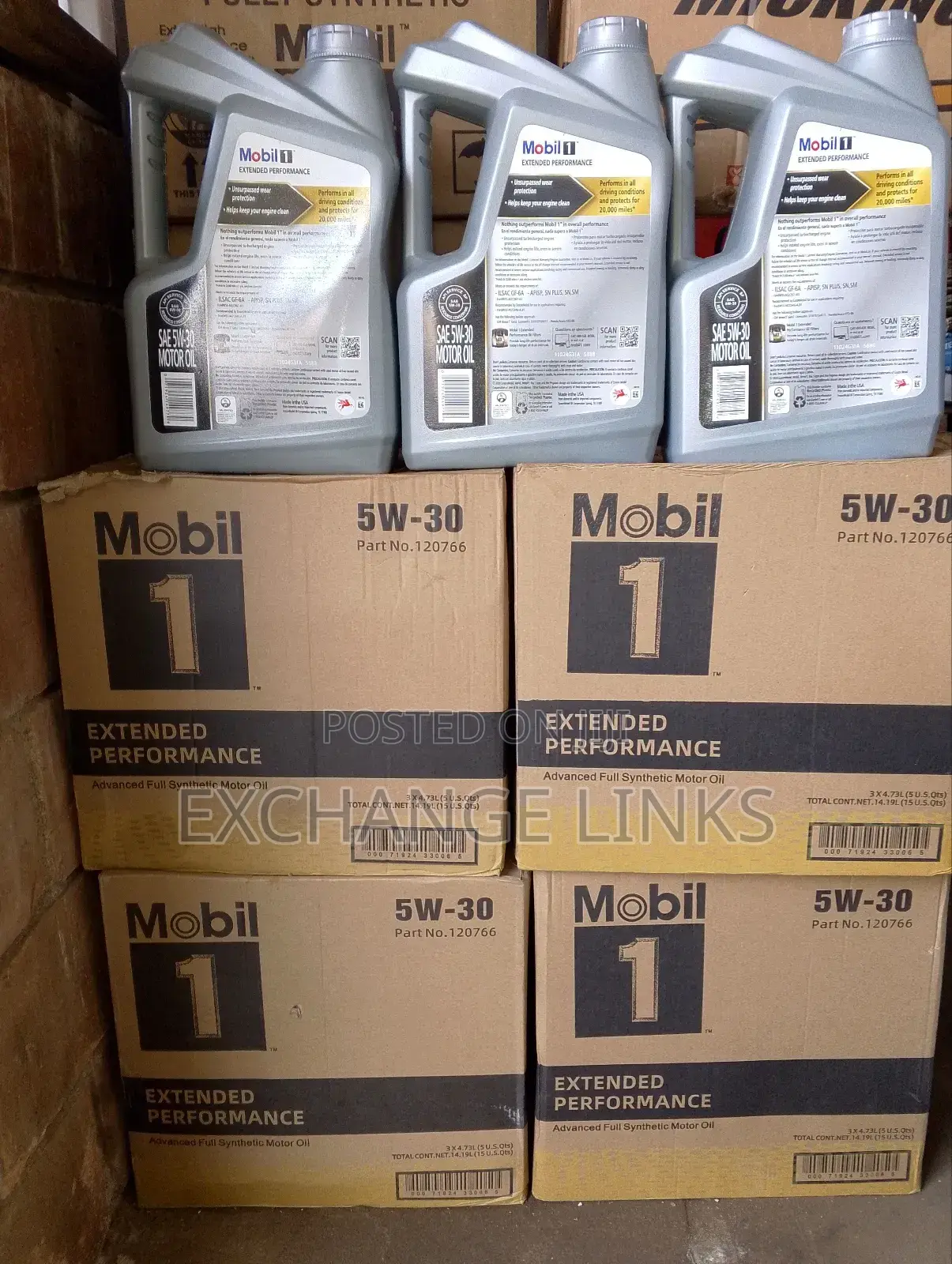 5w/30 Mobil 1 5l Full Synthetic Original