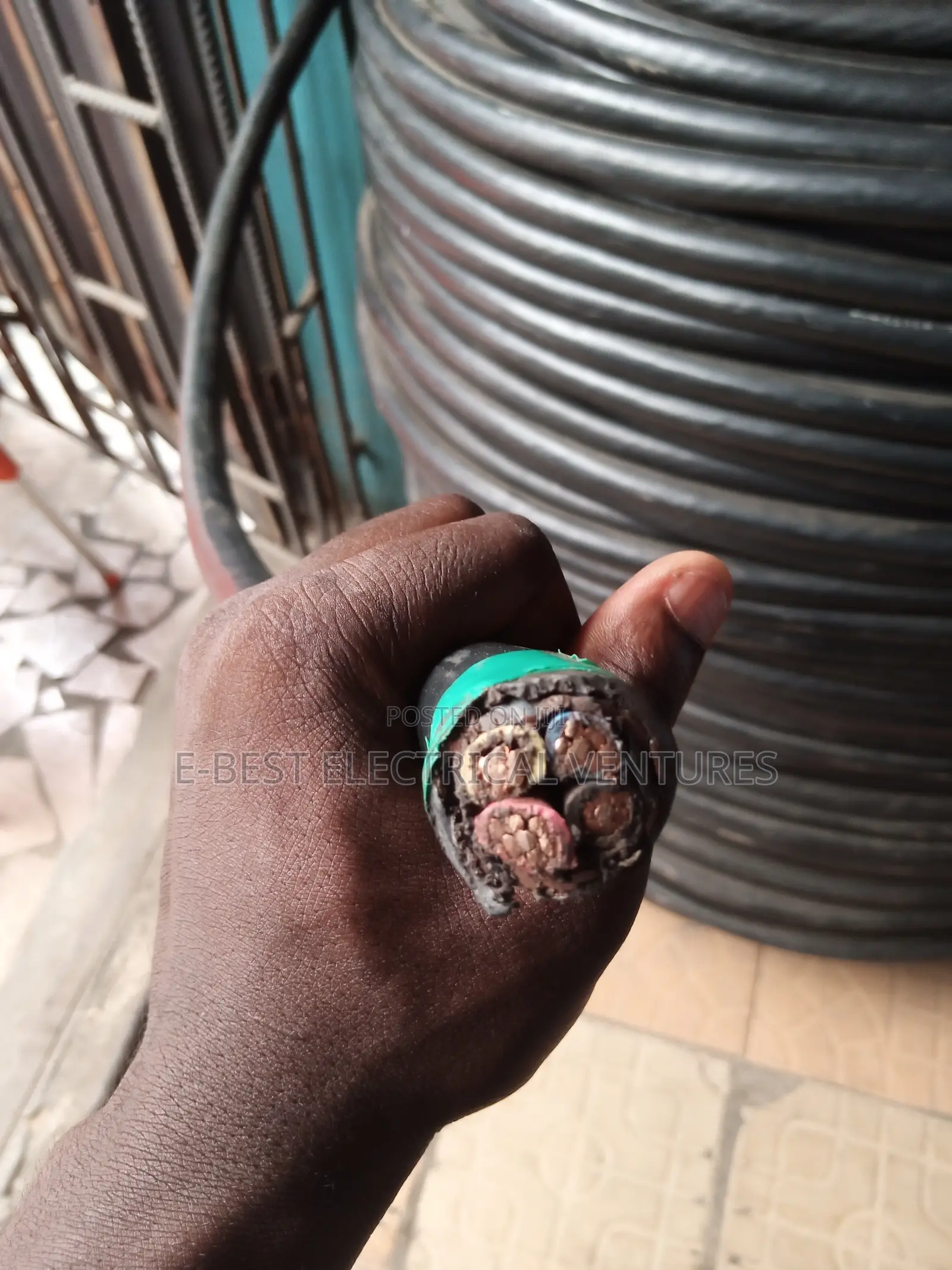 25mm X 4core Armoured Cable Nigeria
