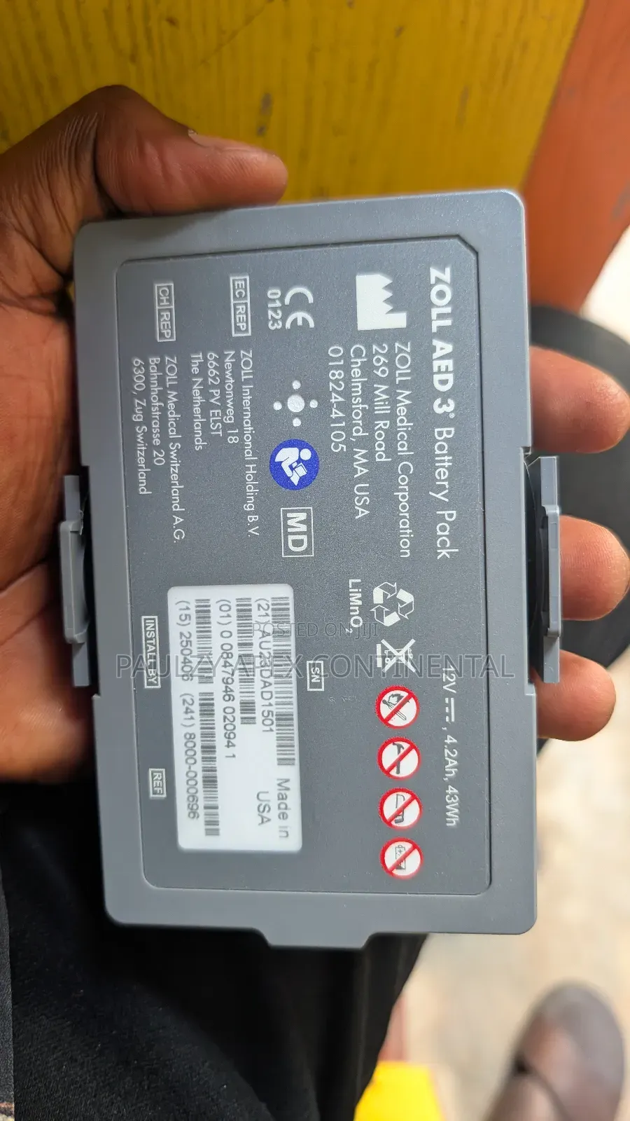 Zoll Aed 3 Battery Pack