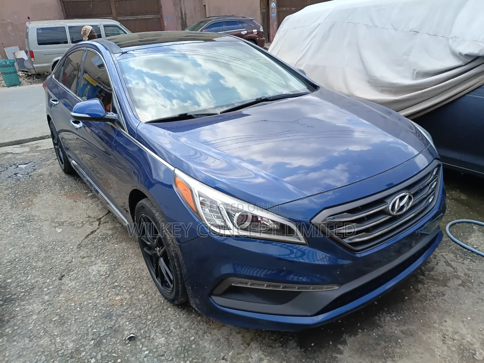 Hyundai Sonata 2015 Blue