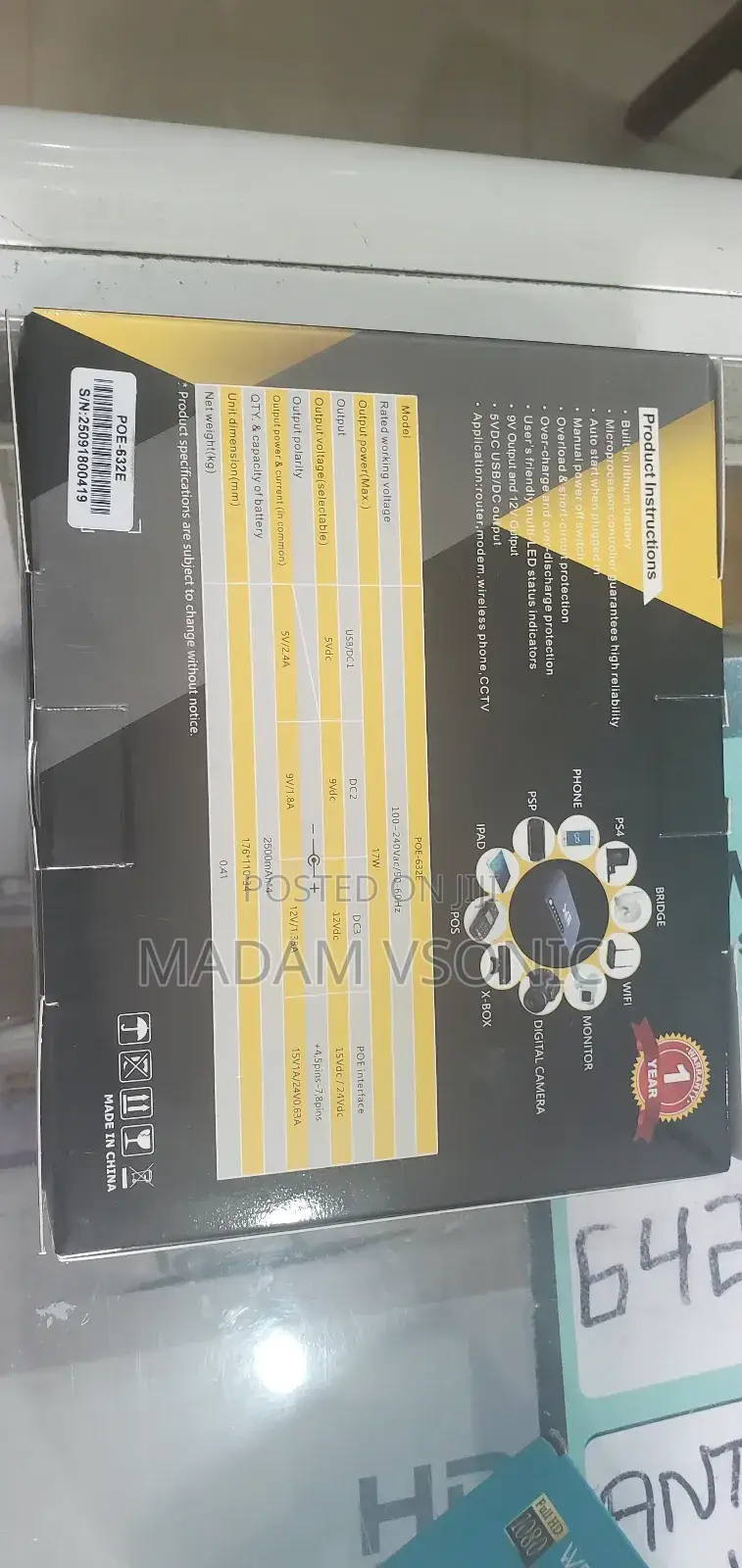 Ske 1000mah Router Ups