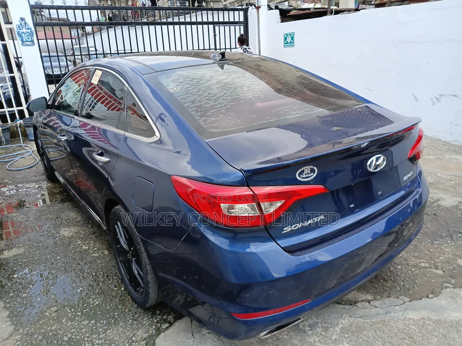 Hyundai Sonata 2015 Blue