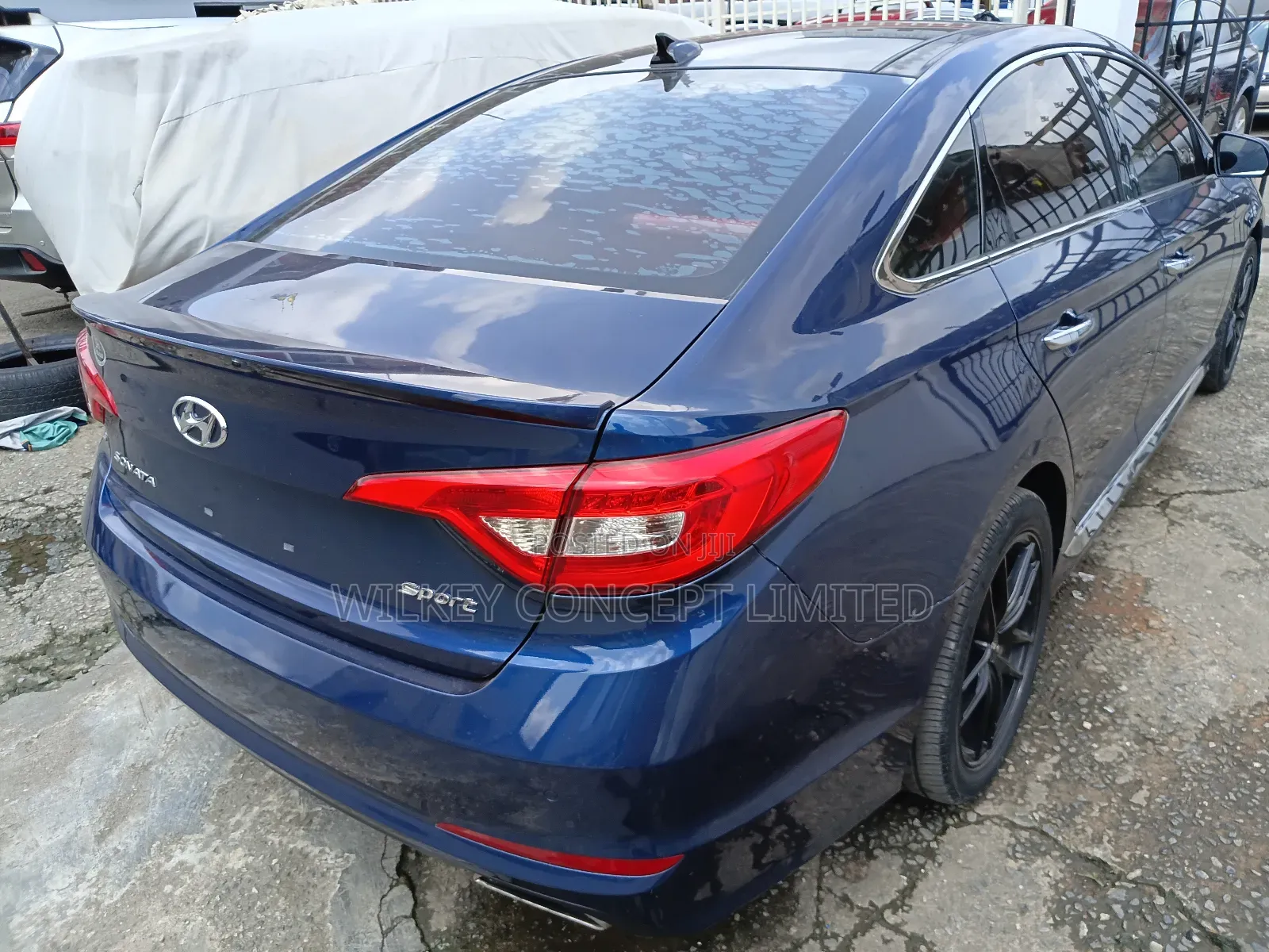 Hyundai Sonata 2015 Blue