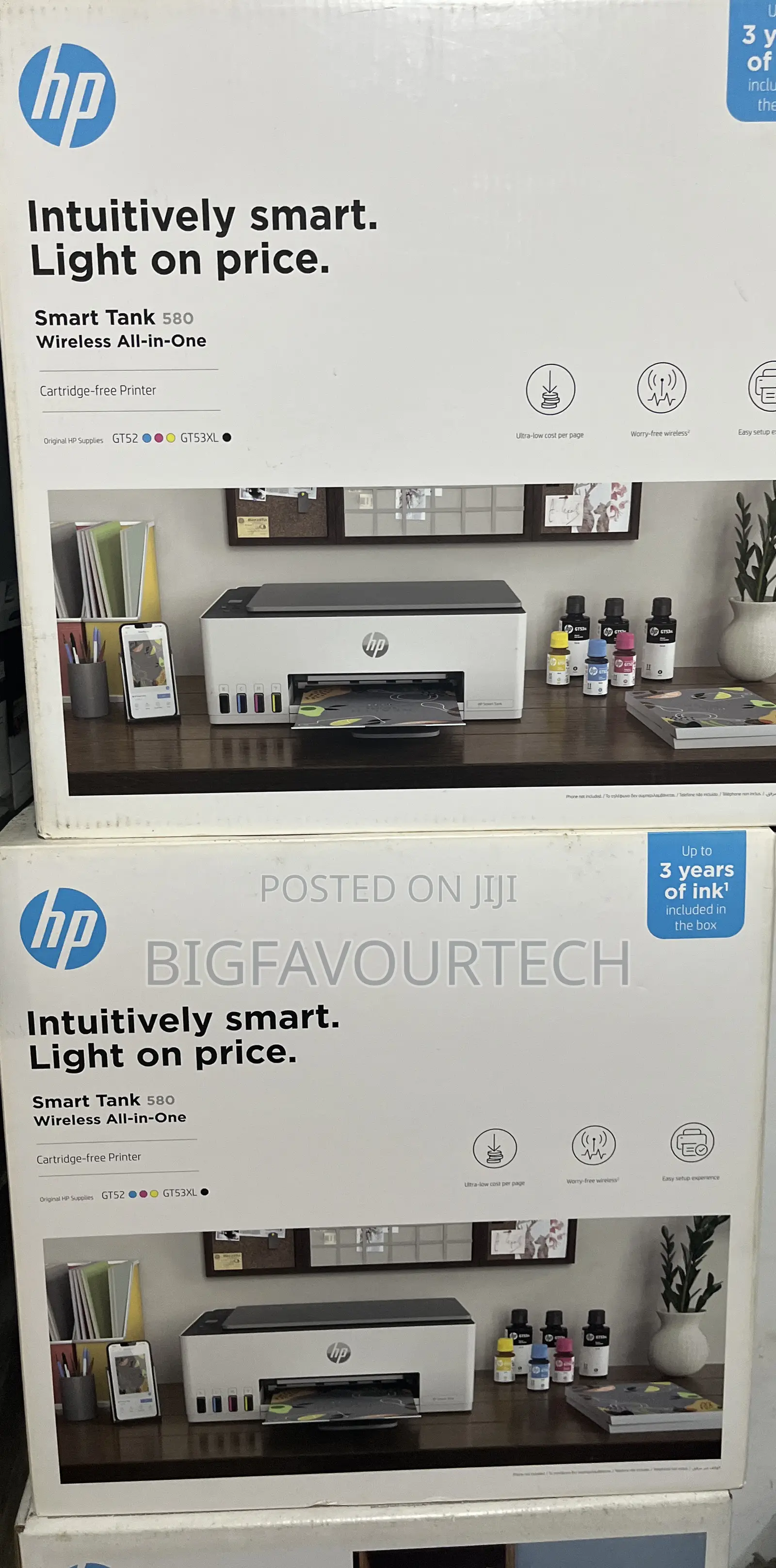 HP Smart Tank 580 All-in-One Printer