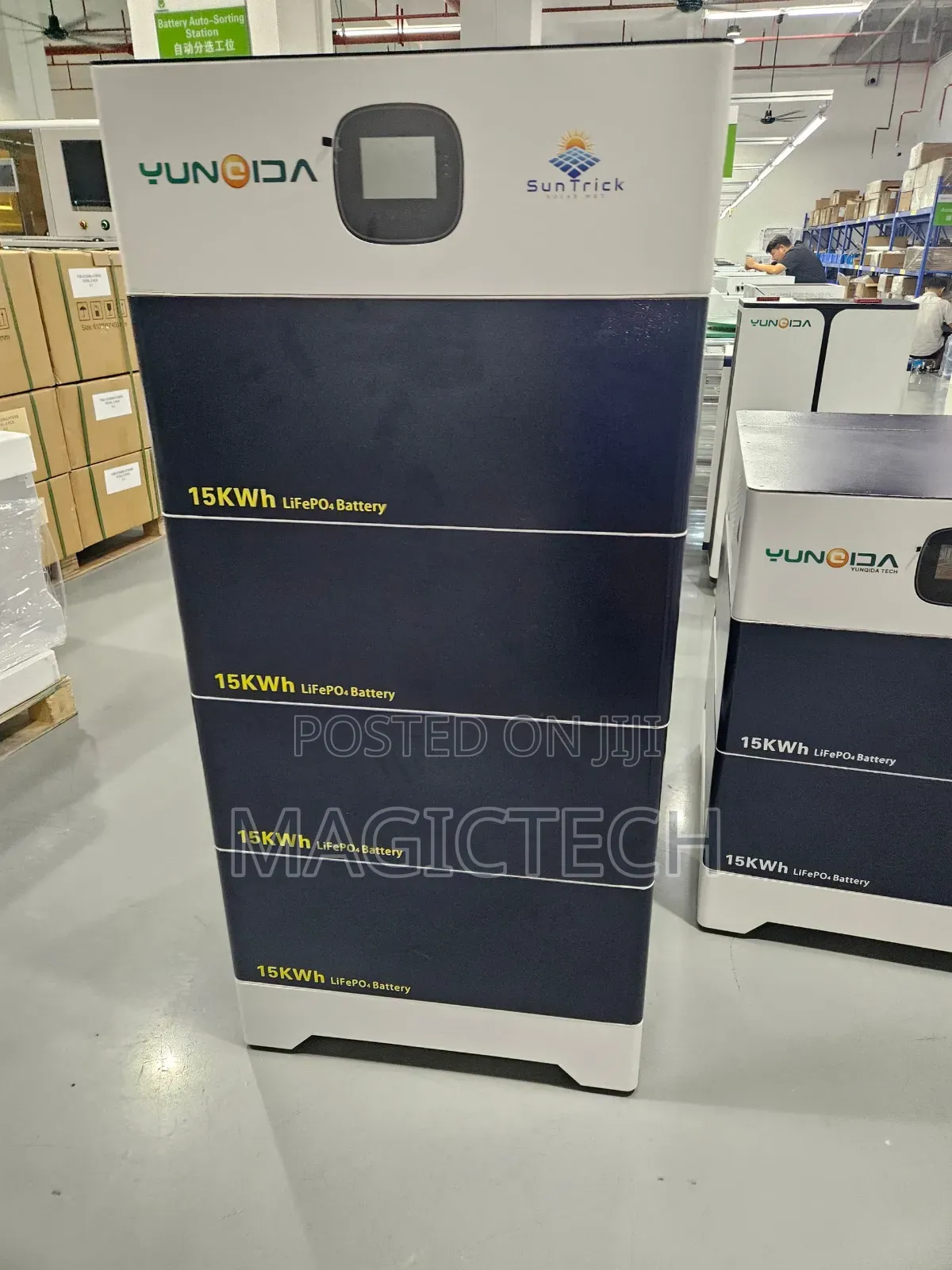 High Voltage Suntrick 60kwh With 15kva Hybrid Inverter