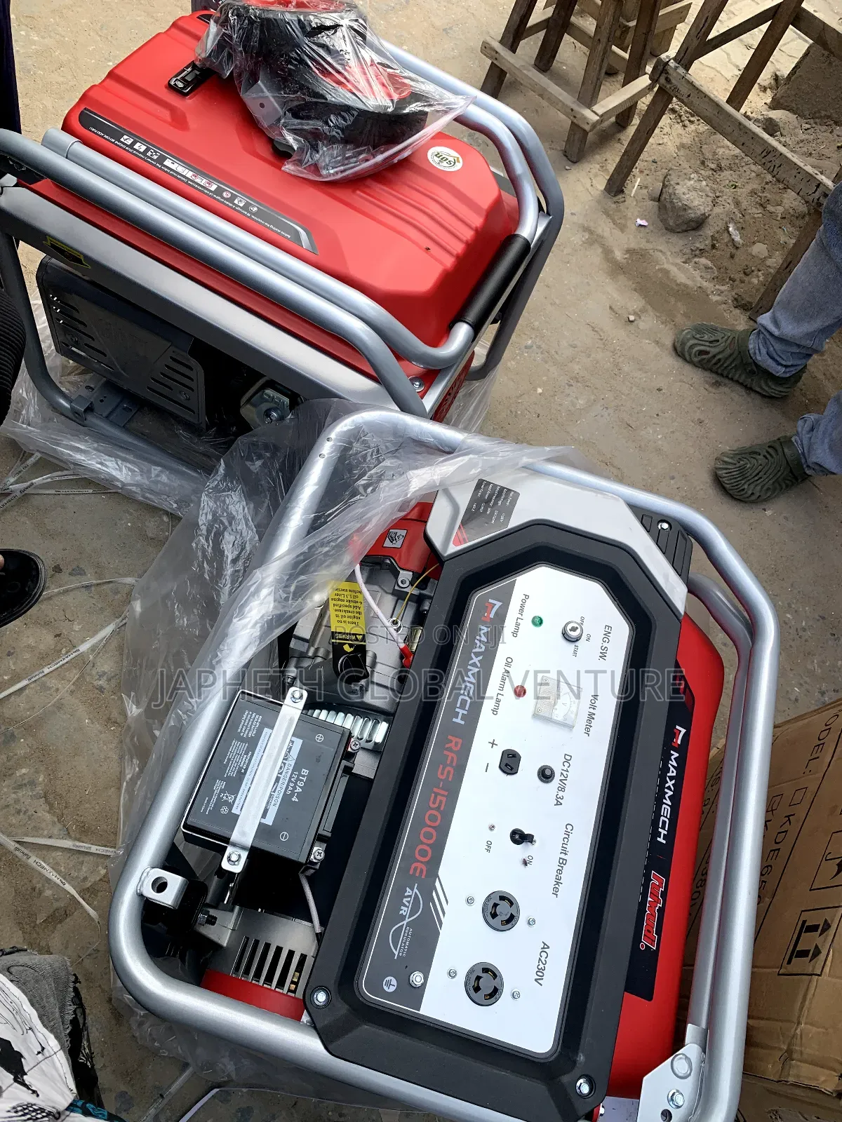 Maxmech RFS-15000e Key-Start Generator for Home Business