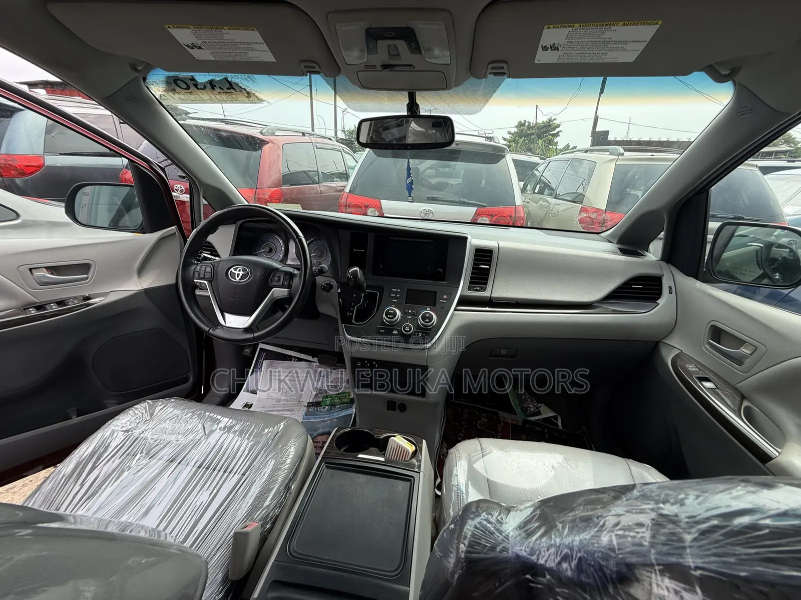 Toyota Sienna XLE 8 Passenger (3.5L 6cyl 6A) 2016 Red