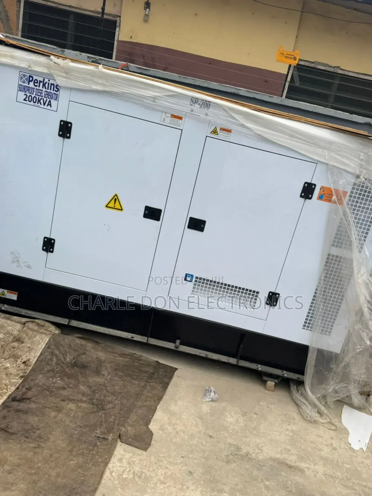 200kva Perkins Original Diesel Soundproof Generator Best Quality