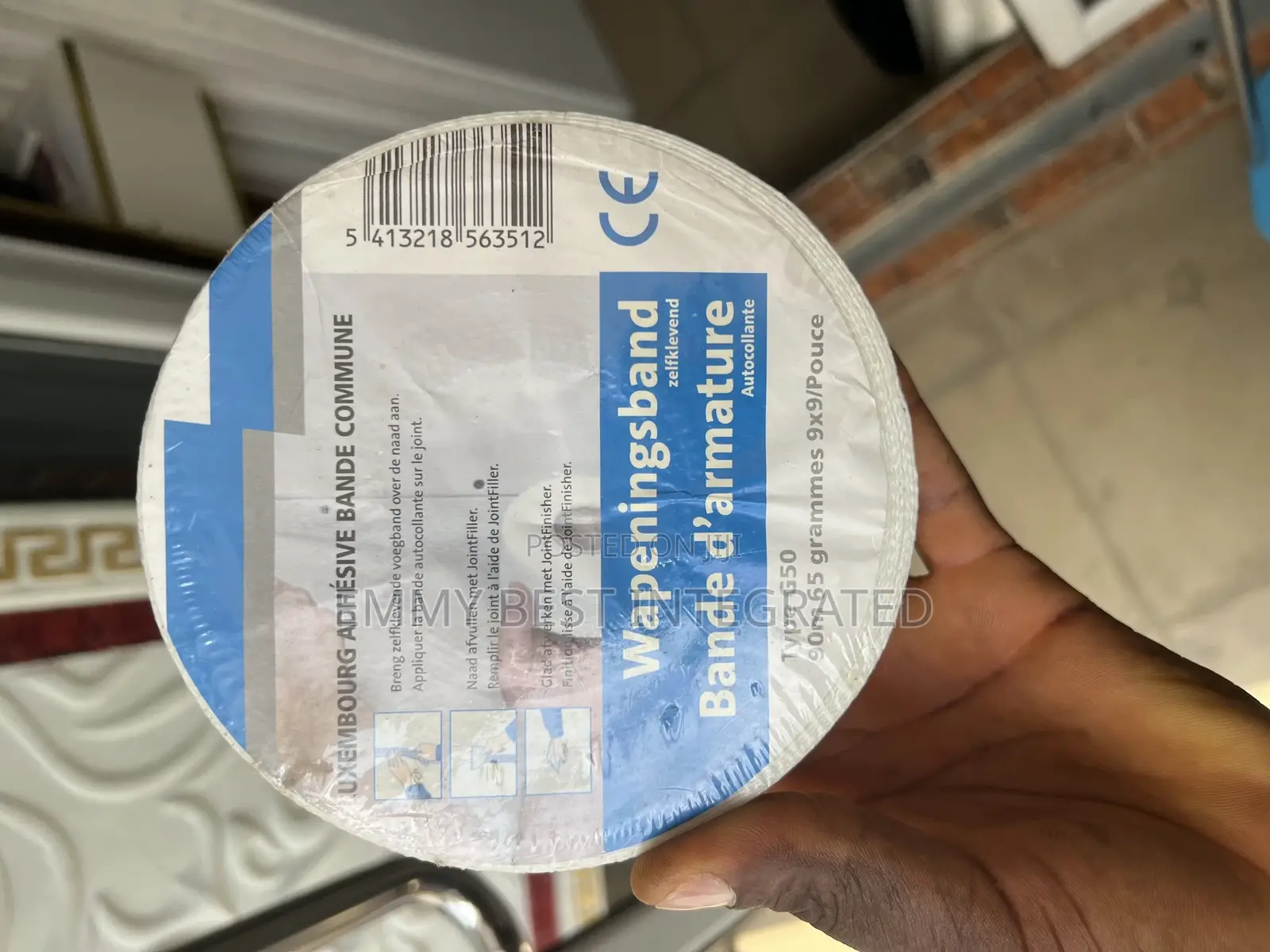 Luxembourg Drywall Joint Self-Adhesive Mesh Tape