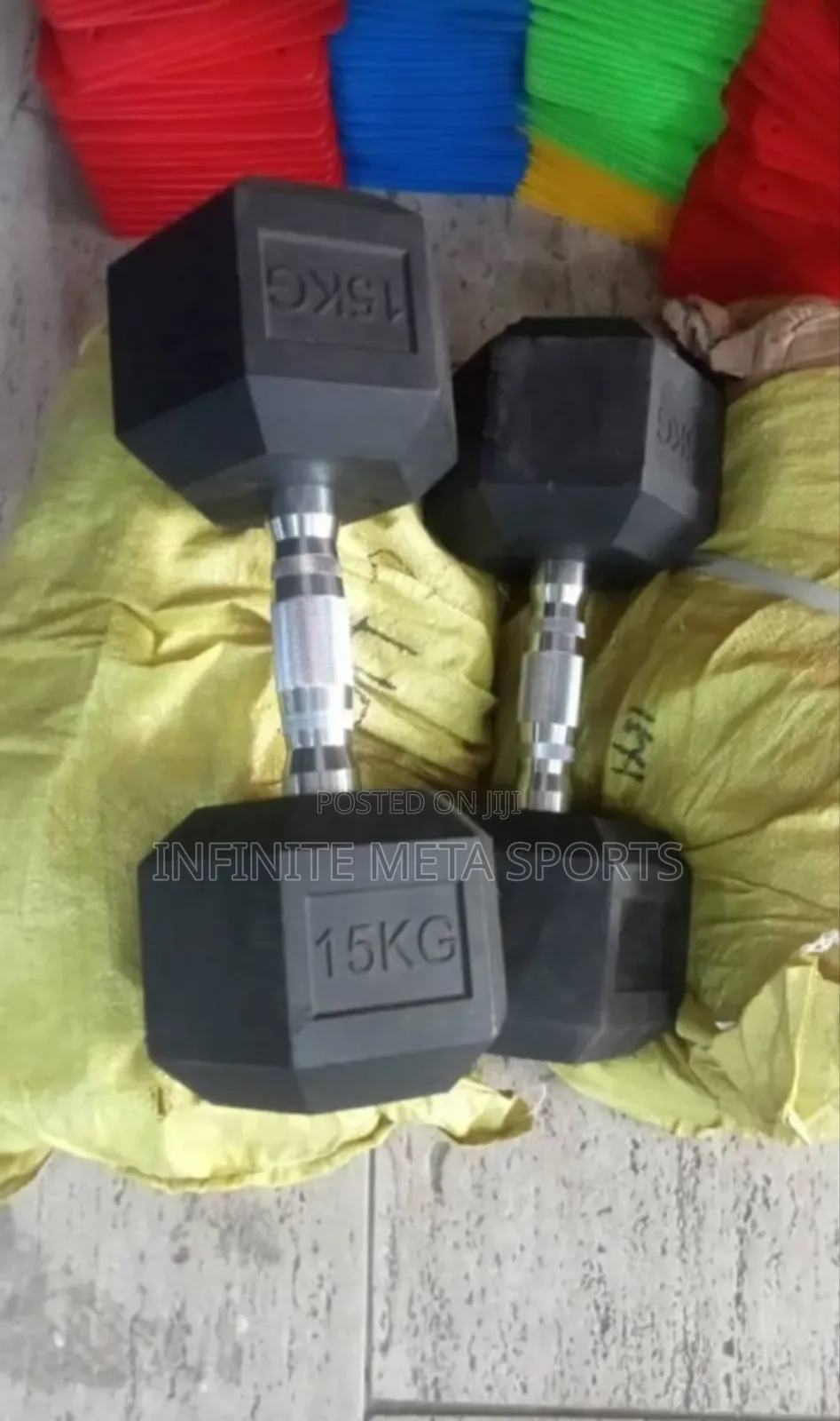 Brand New Hex Dumbbell - 15 Kg