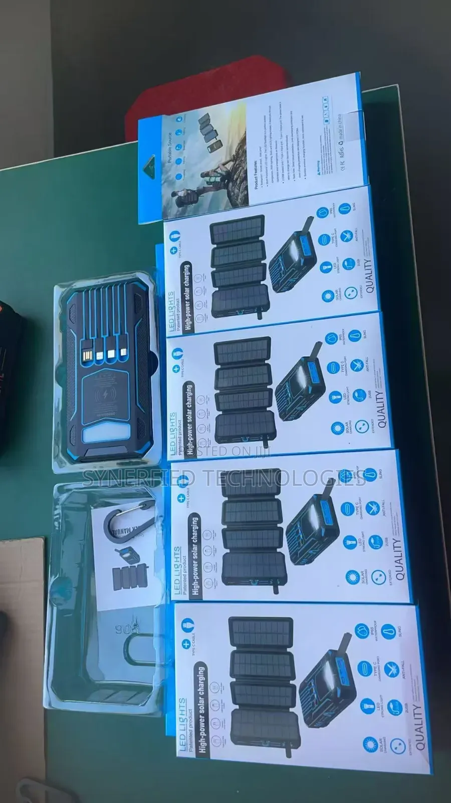 Solar Fast Charging 20000mah Power Banks