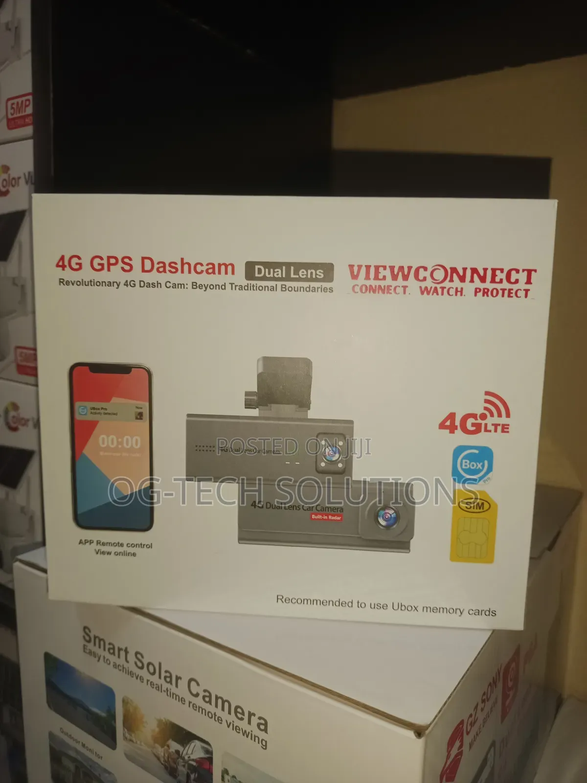 4g GPS Dashcam Dual Lens