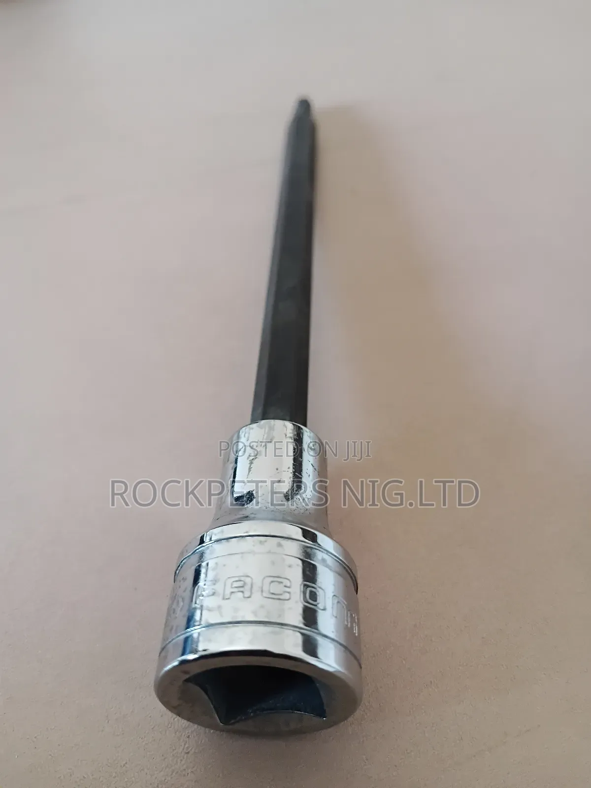 Facom Shp.5ela 1⁄2"  Extra-long Hexagonal Bit Socket, 5 Mm