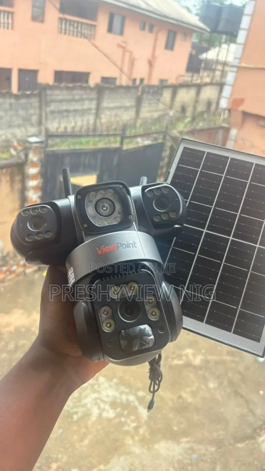 Triple Lens Camera With Inbuilt Alarm