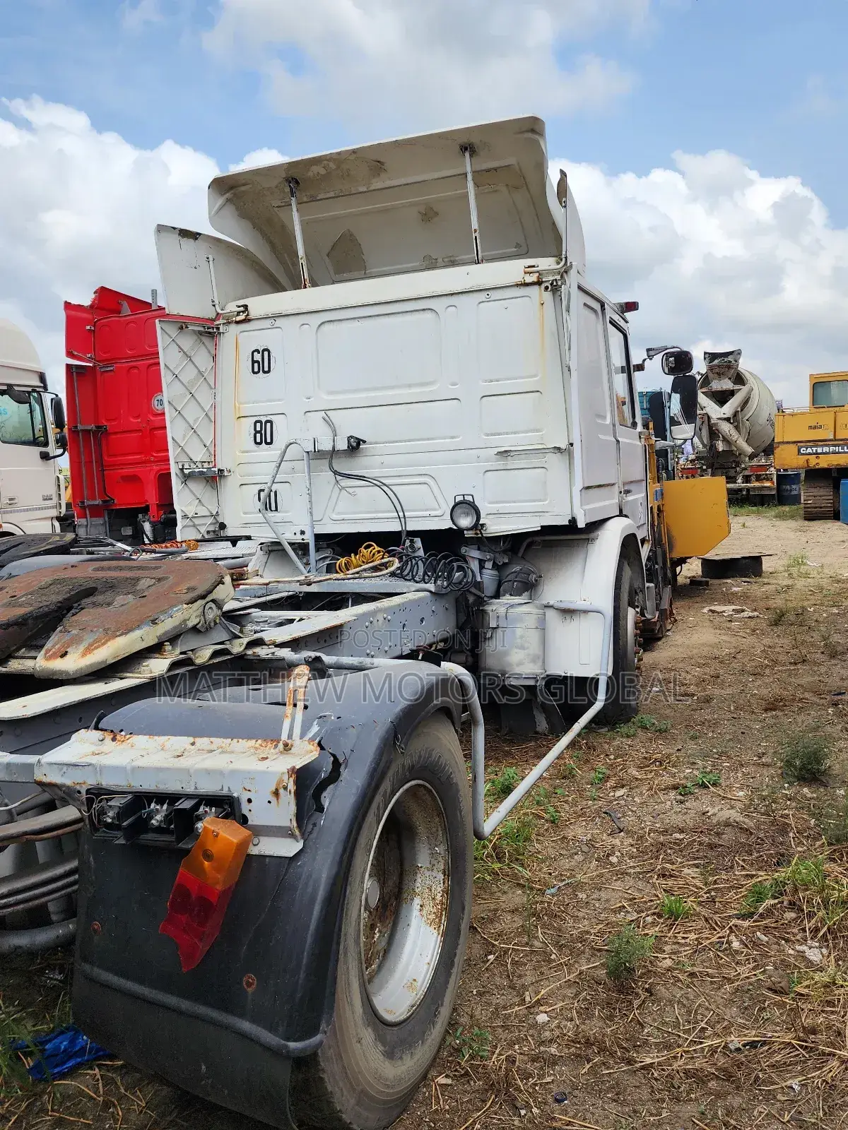 Foreign Used Scania 93 Truck Head
