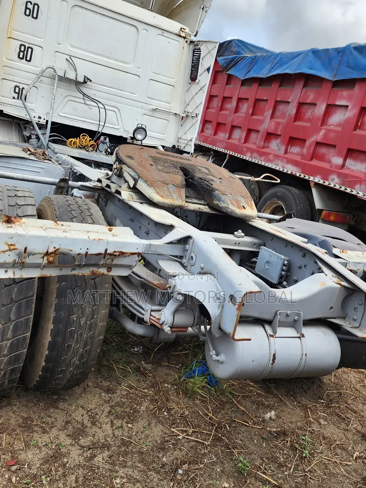 Foreign Used Scania 93 Truck Head